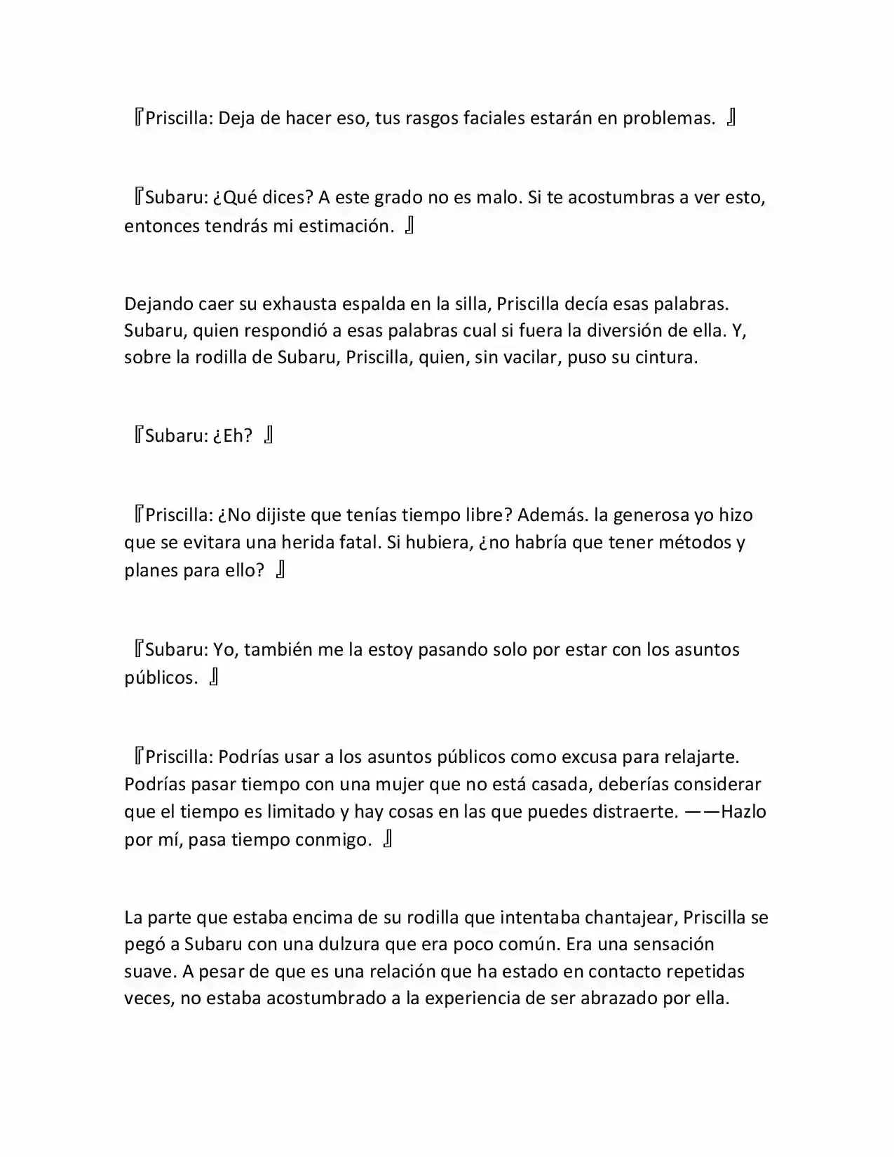 Re:Zero Harem (What If) (Novela) - Capítulo 4 - Página 4 - LectorTMOo