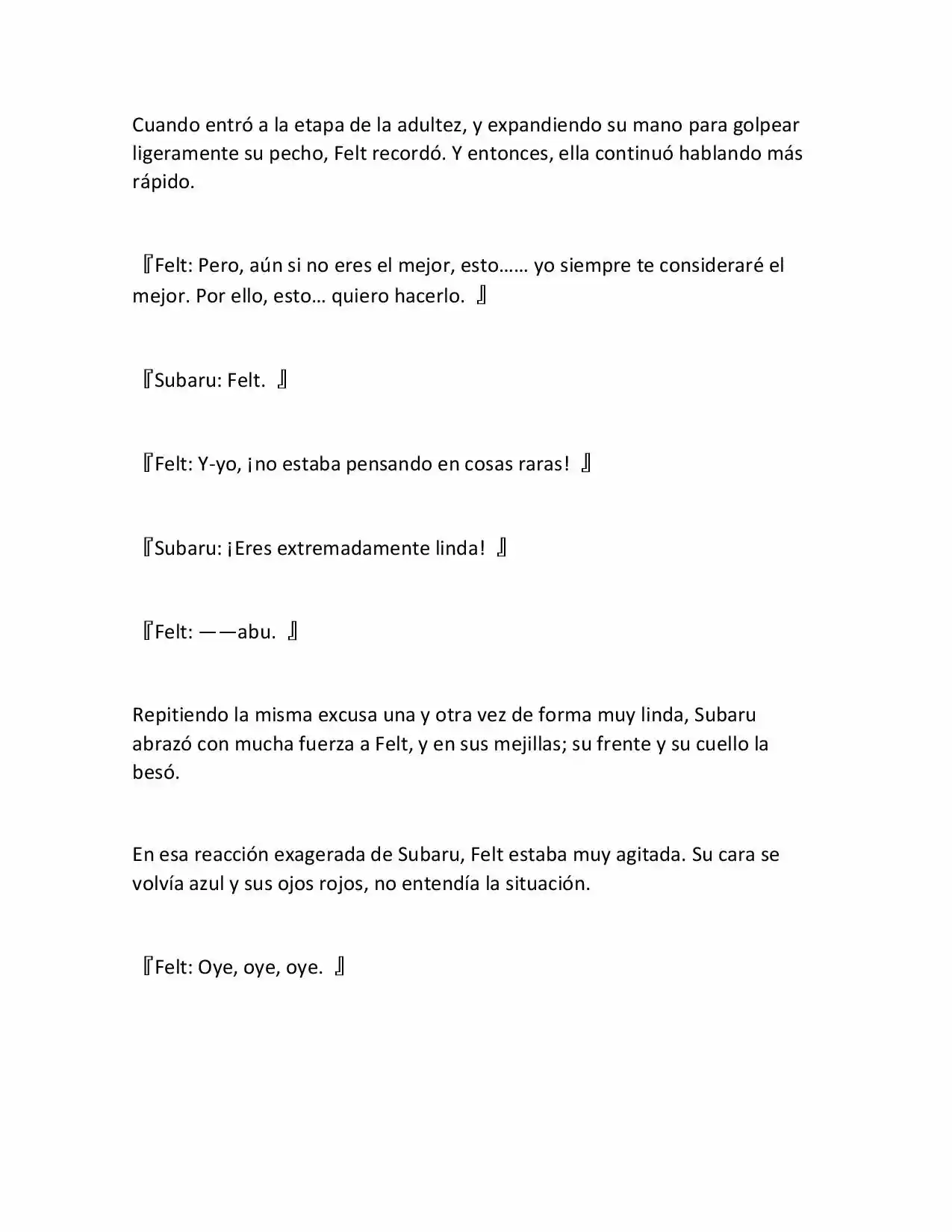 Re:Zero Harem (What If) (Novela) - Capítulo 6 - Página 5 - LectorTMOo
