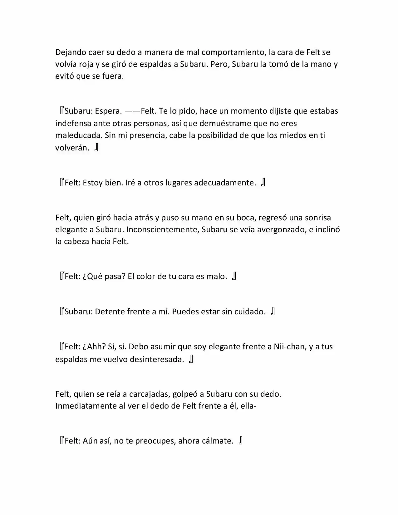 Re:Zero Harem (What If) (Novela) - Capítulo 6 - Página 7 - LectorTMOo