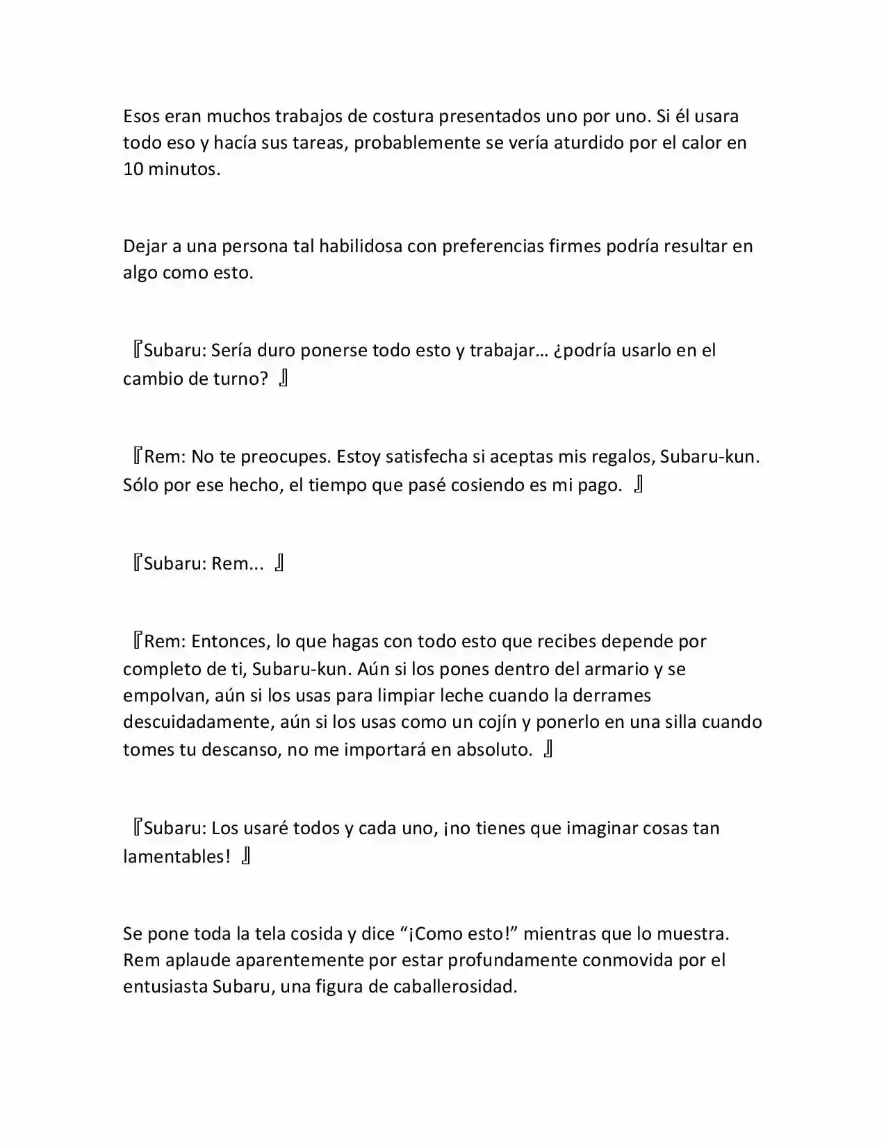 Re:Zero Harem (What If) (Novela) - Capítulo 7 - Página 4 - LectorTMOo
