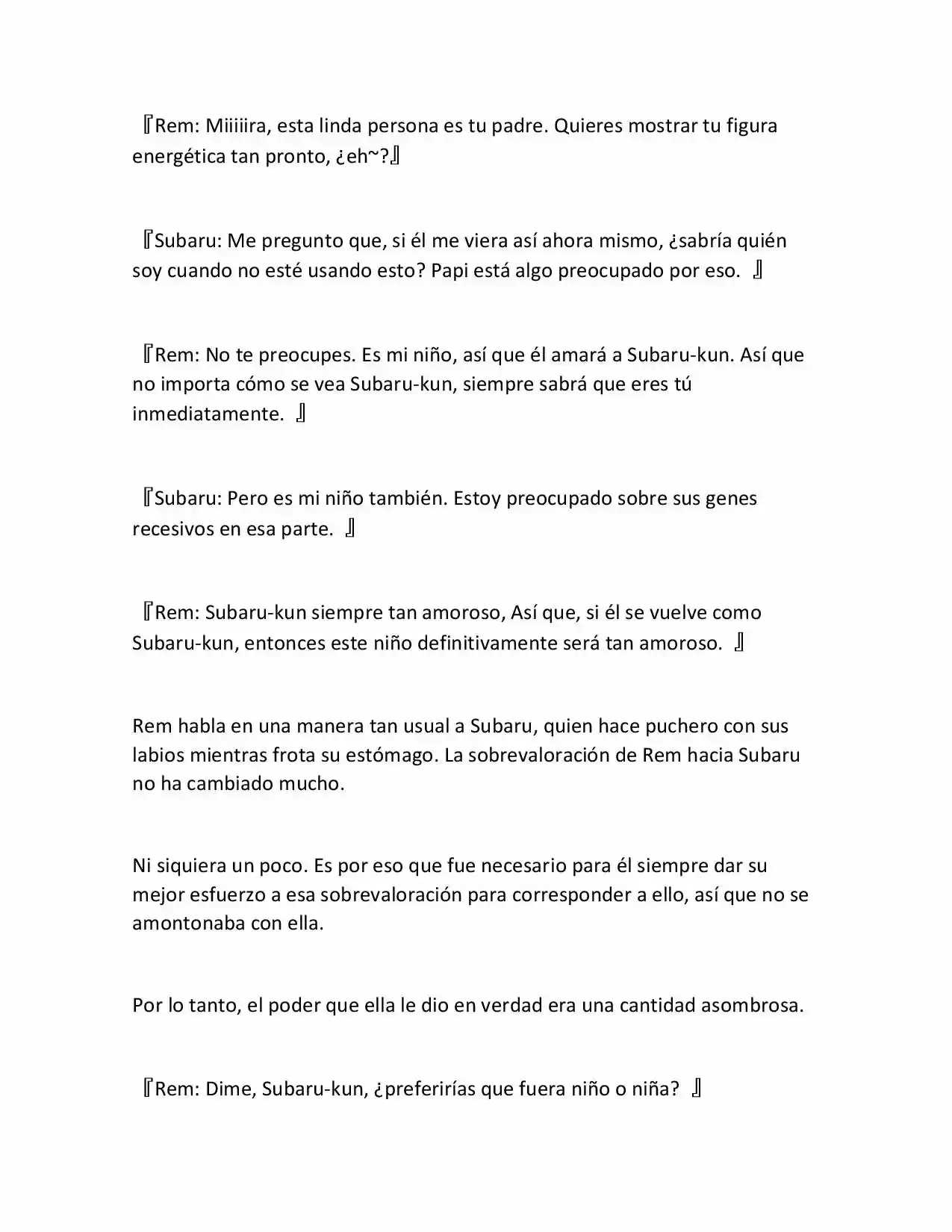 Re:Zero Harem (What If) (Novela) - Capítulo 7 - Página 5 - LectorTMOo
