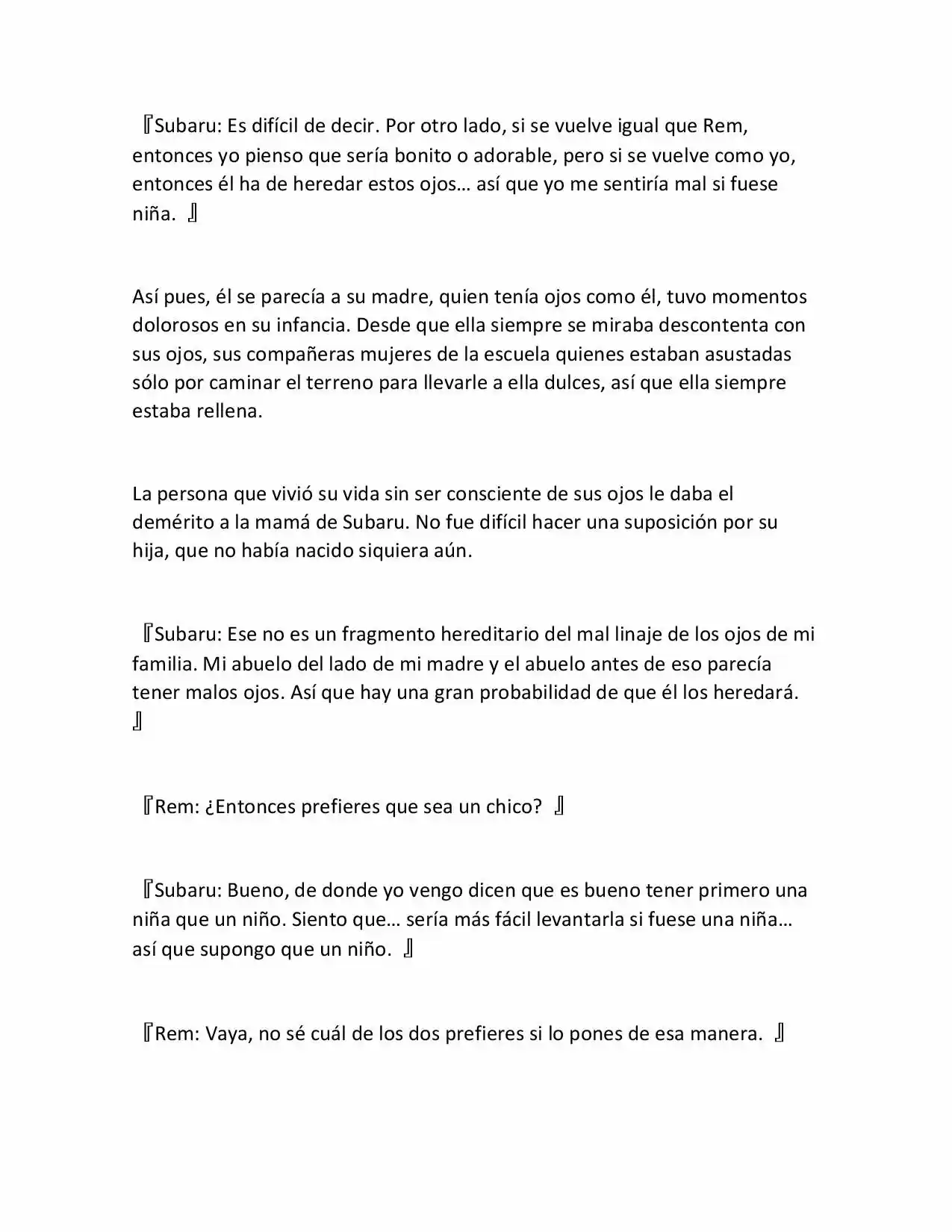 Re:Zero Harem (What If) (Novela) - Capítulo 7 - Página 6 - LectorTMOo
