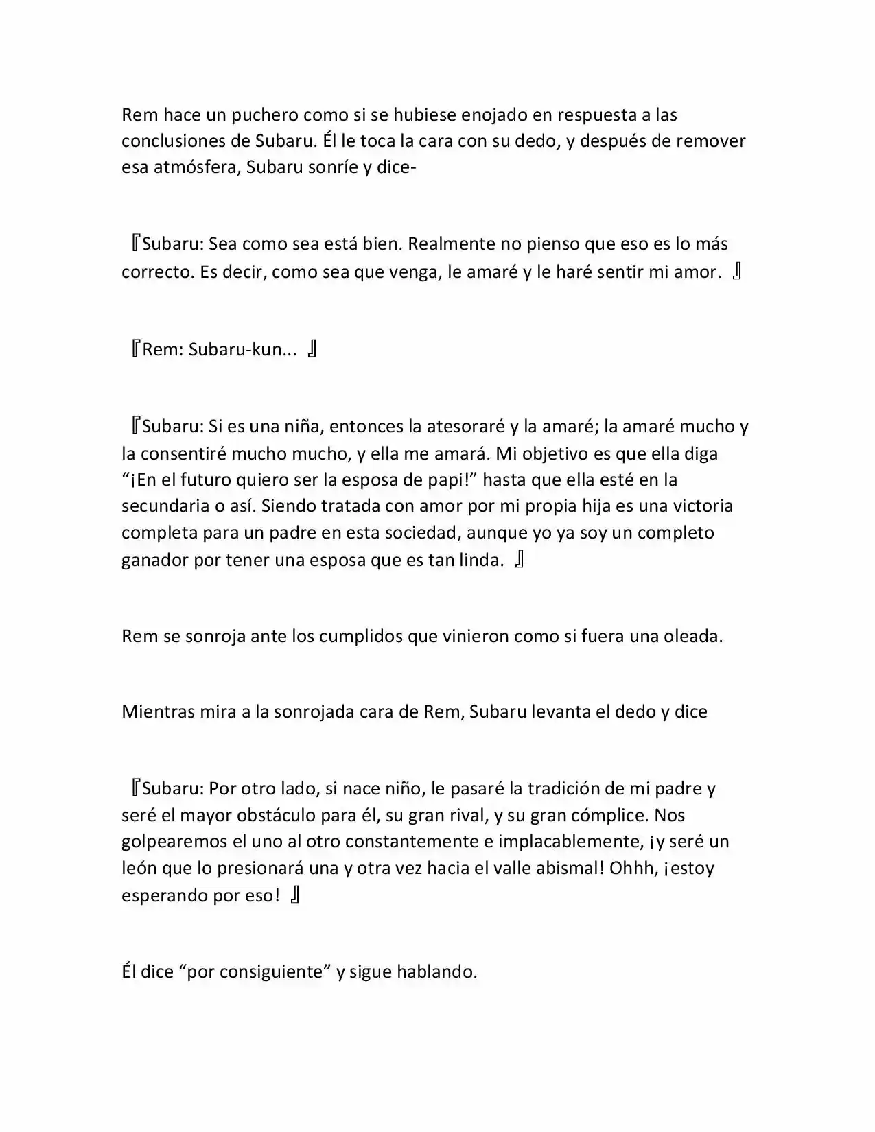 Re:Zero Harem (What If) (Novela) - Capítulo 7 - Página 7 - LectorTMOo