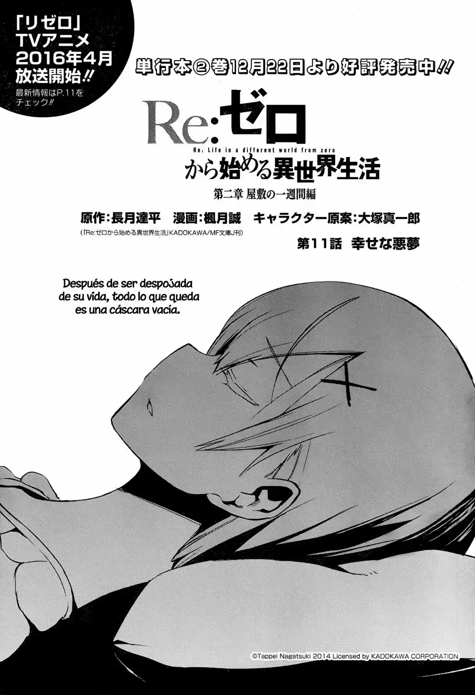 Re:Zero Kara Hajimeru Isekai Seikatsu: Dai-3 Shou - Truth Of Zero - Capítulo 11 - Página 3 - LectorTMOo
