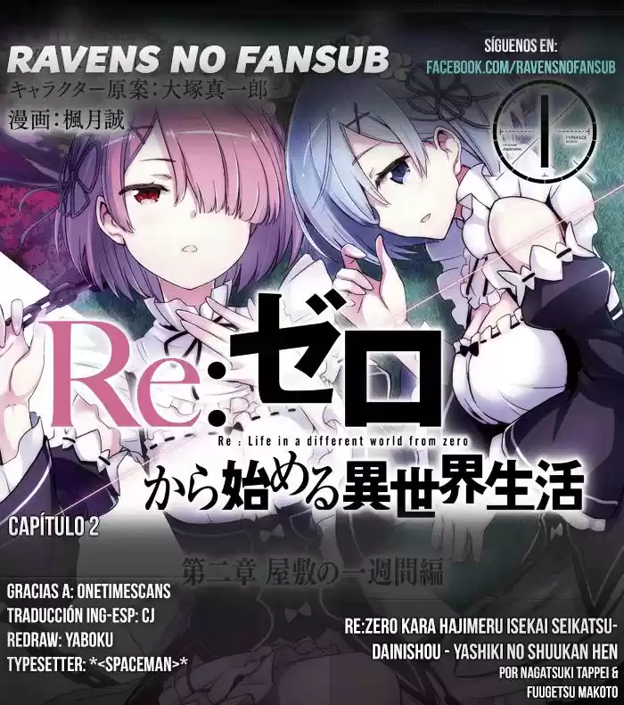 Re:Zero Kara Hajimeru Isekai Seikatsu: Dai-3 Shou - Truth Of Zero - Capítulo 2 - Página 1 - LectorTMOo