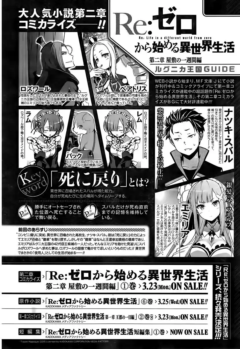 Re:Zero Kara Hajimeru Isekai Seikatsu: Dai-3 Shou - Truth Of Zero - Capítulo 4 - Página 2 - LectorTMOo
