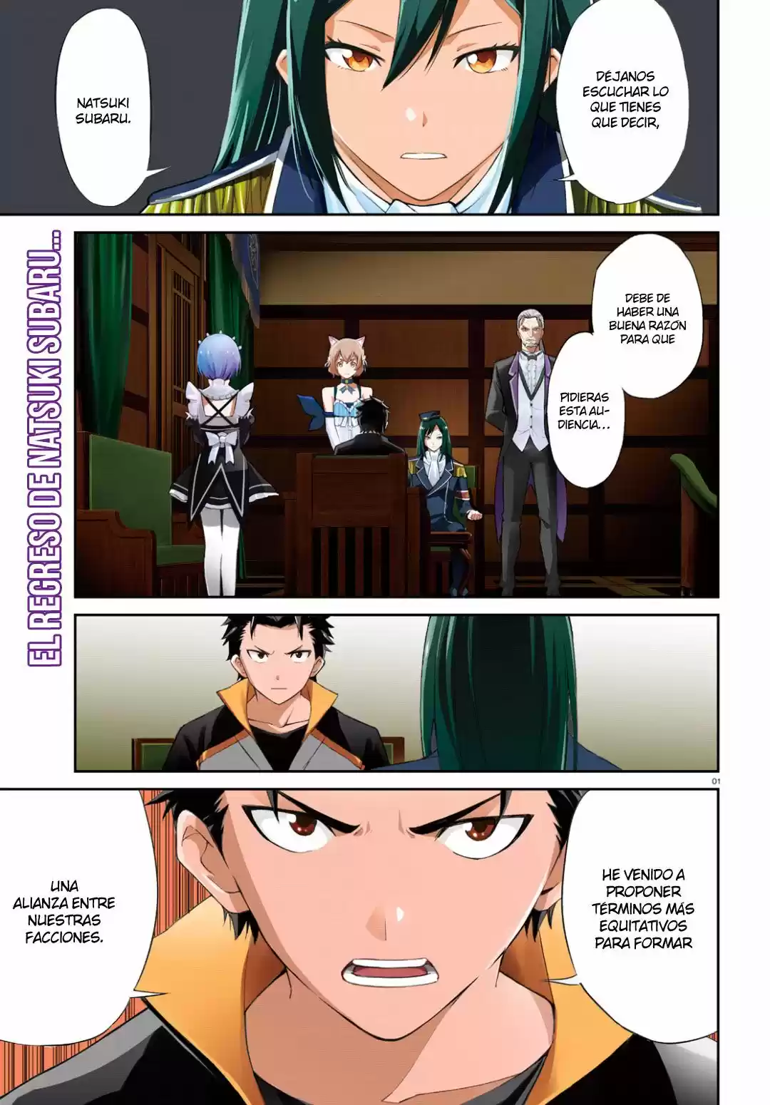Re:Zero Kara Hajimeru Isekai Seikatsu: Dai-3 Shou - Truth Of Zero - Capítulo 23 - Página 2 - LectorTMOo