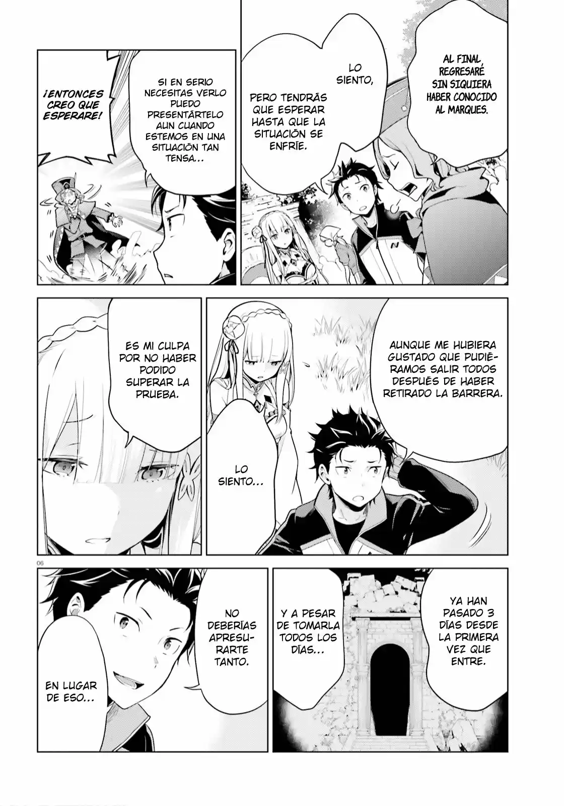 Re:Zero Kara Hajimeru Isekai Seikatsu Dai 4-shou - Seiiki To Gouyoku No Majo - Capítulo 10 - Página 6 - LectorTMOo