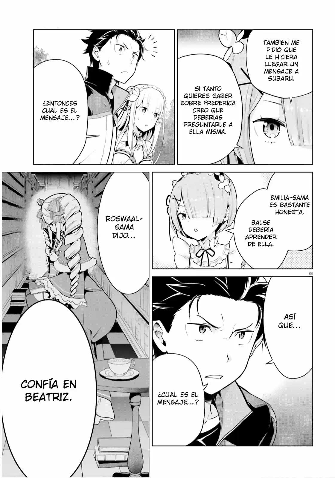 Re:Zero Kara Hajimeru Isekai Seikatsu Dai 4-shou - Seiiki To Gouyoku No Majo - Capítulo 10 - Página 9 - LectorTMOo