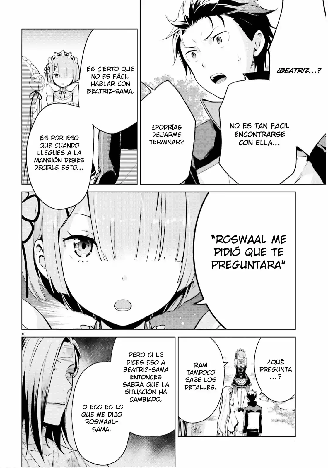 Re:Zero Kara Hajimeru Isekai Seikatsu Dai 4-shou - Seiiki To Gouyoku No Majo - Capítulo 10 - Página 10 - LectorTMOo