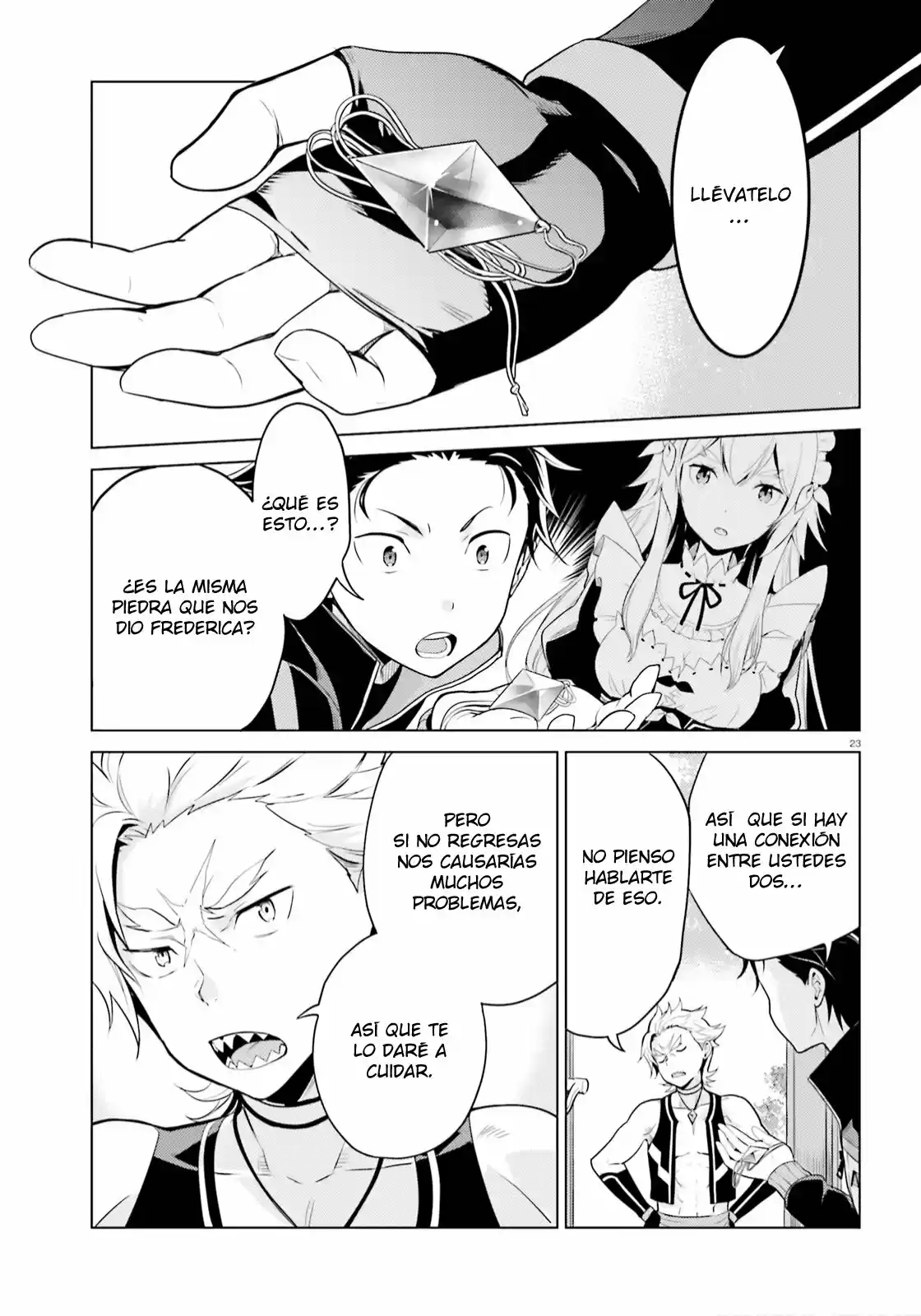Re:Zero Kara Hajimeru Isekai Seikatsu Dai 4-shou - Seiiki To Gouyoku No Majo - Capítulo 10 - Página 23 - LectorTMOo