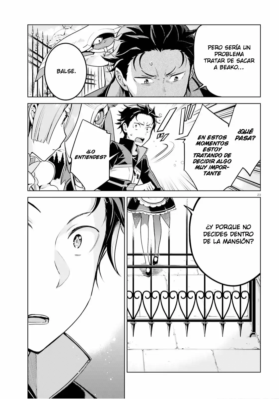 Re:Zero Kara Hajimeru Isekai Seikatsu Dai 4-shou - Seiiki To Gouyoku No Majo - Capítulo 12 - Página 23 - LectorTMOo