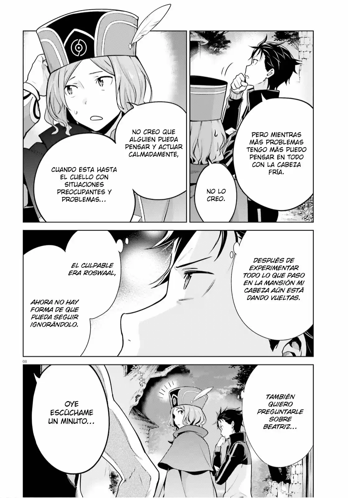 Re:Zero Kara Hajimeru Isekai Seikatsu Dai 4-shou - Seiiki To Gouyoku No Majo - Capítulo 17 - Página 8 - LectorTMOo