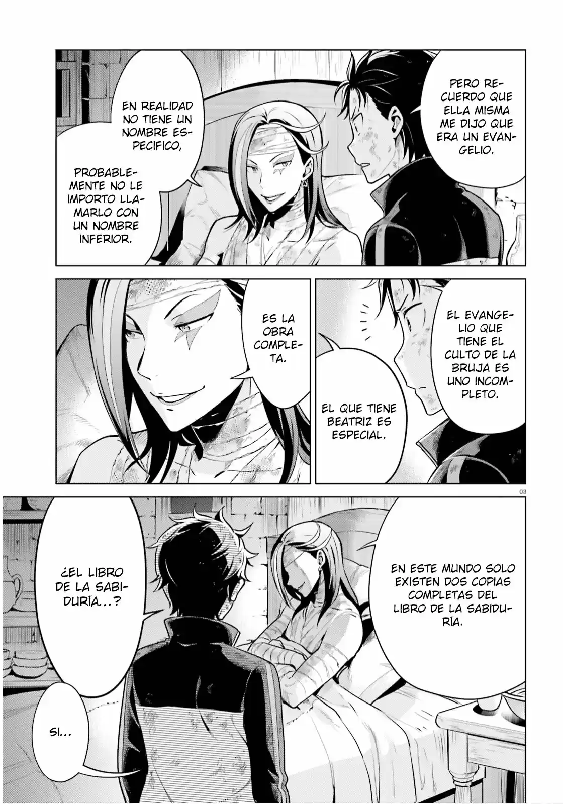 Re:Zero Kara Hajimeru Isekai Seikatsu Dai 4-shou - Seiiki To Gouyoku No Majo - Capítulo 19.50 - Página 5 - LectorTMOo
