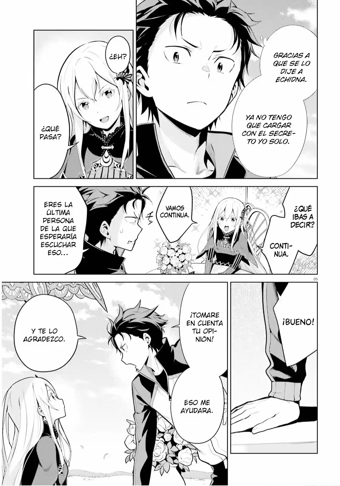 Re:Zero Kara Hajimeru Isekai Seikatsu Dai 4-shou - Seiiki To Gouyoku No Majo - Capítulo 22 - Página 5 - LectorTMOo