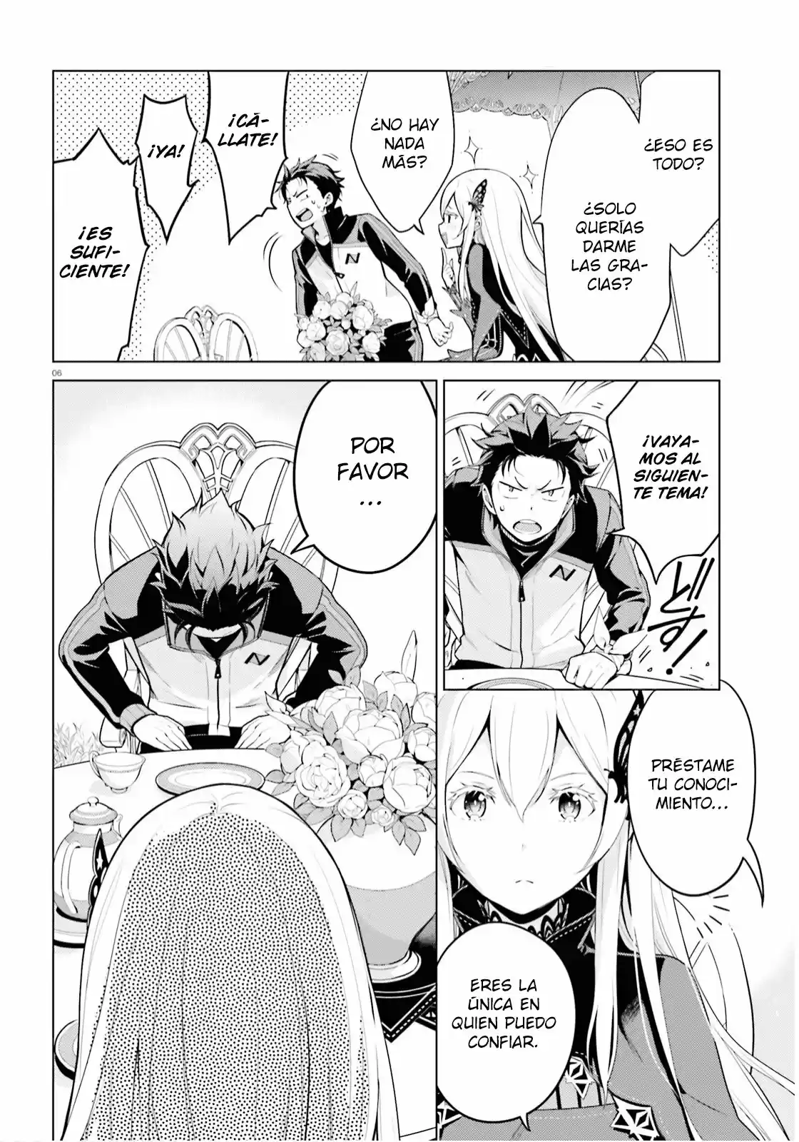 Re:Zero Kara Hajimeru Isekai Seikatsu Dai 4-shou - Seiiki To Gouyoku No Majo - Capítulo 22 - Página 6 - LectorTMOo