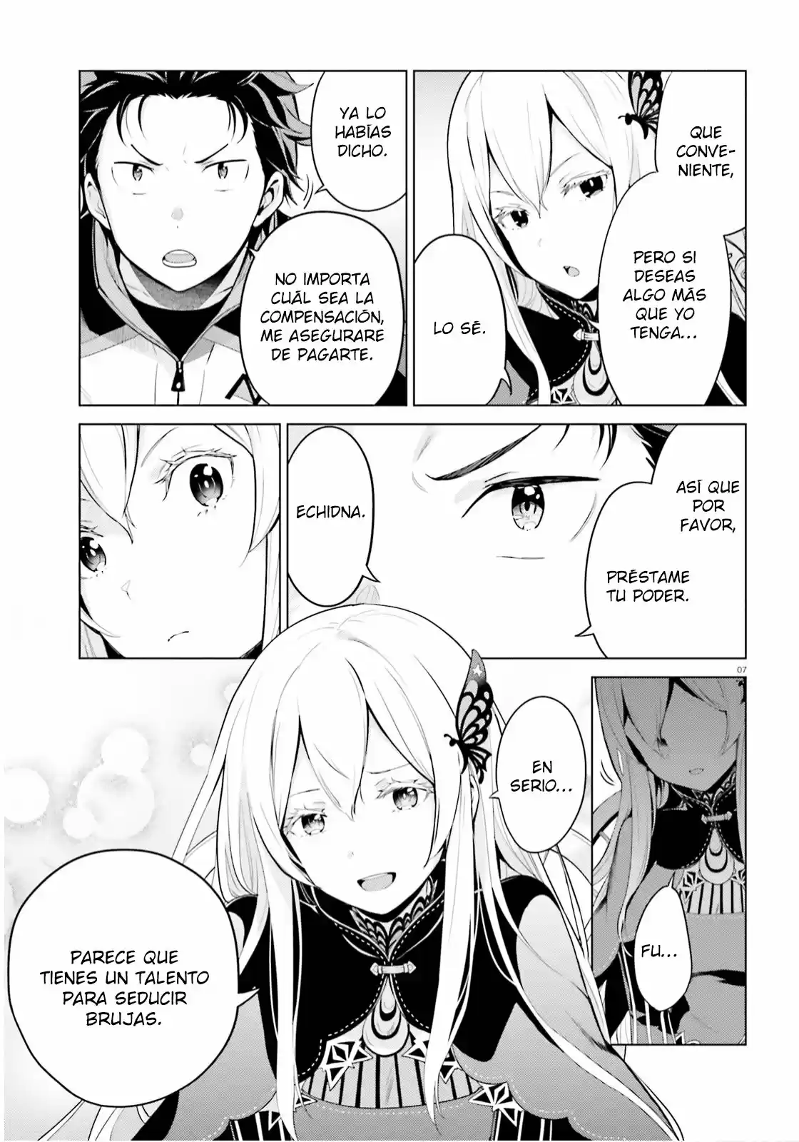 Re:Zero Kara Hajimeru Isekai Seikatsu Dai 4-shou - Seiiki To Gouyoku No Majo - Capítulo 22 - Página 7 - LectorTMOo