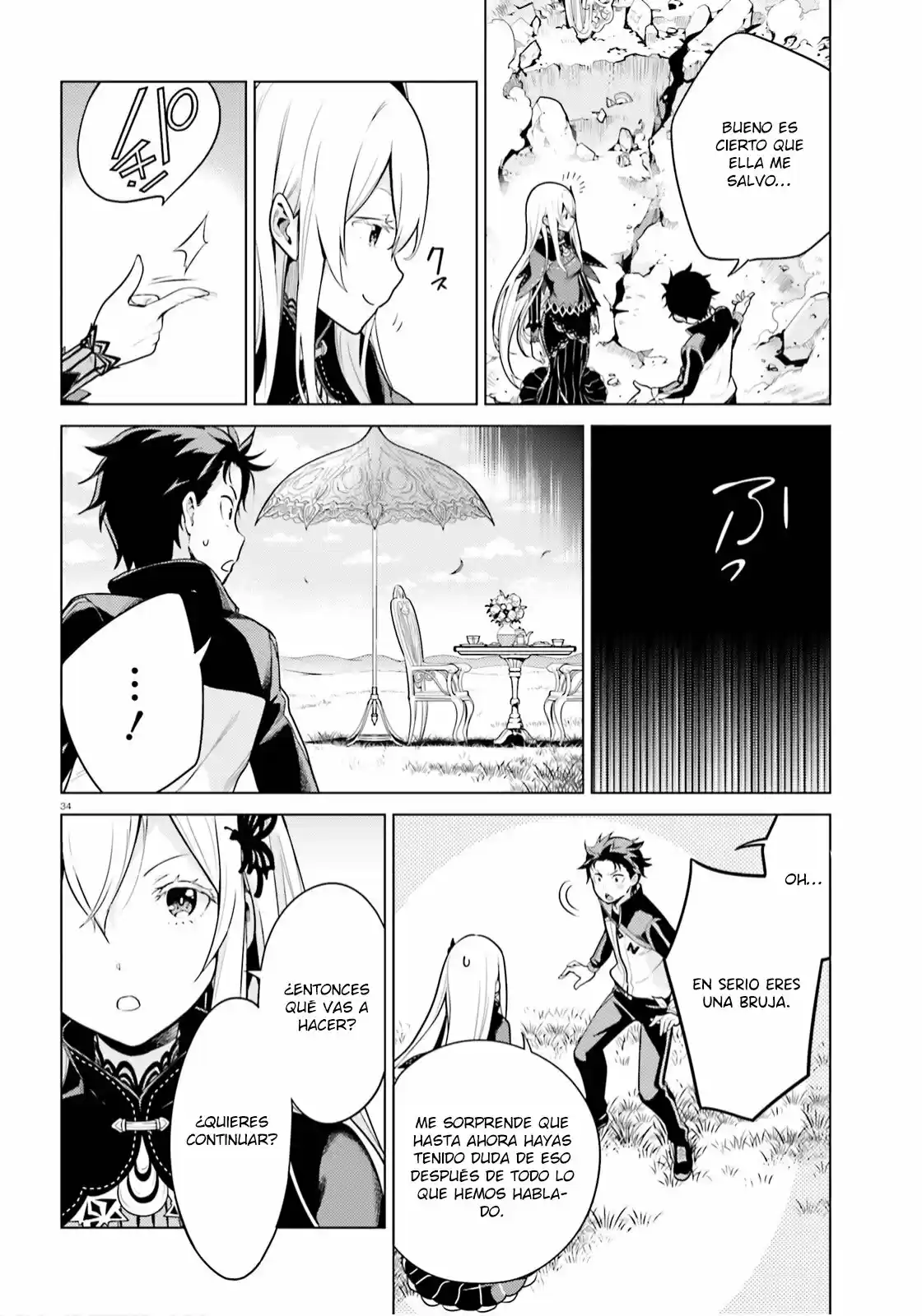 Re:Zero Kara Hajimeru Isekai Seikatsu Dai 4-shou - Seiiki To Gouyoku No Majo - Capítulo 22 - Página 34 - LectorTMOo