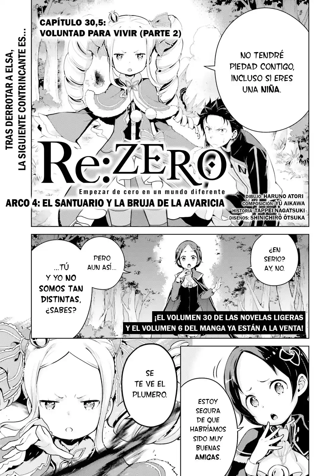 Re:Zero Kara Hajimeru Isekai Seikatsu Dai 4-shou - Seiiki To Gouyoku No Majo - Capítulo 30.50 - Página 2 - LectorTMOo