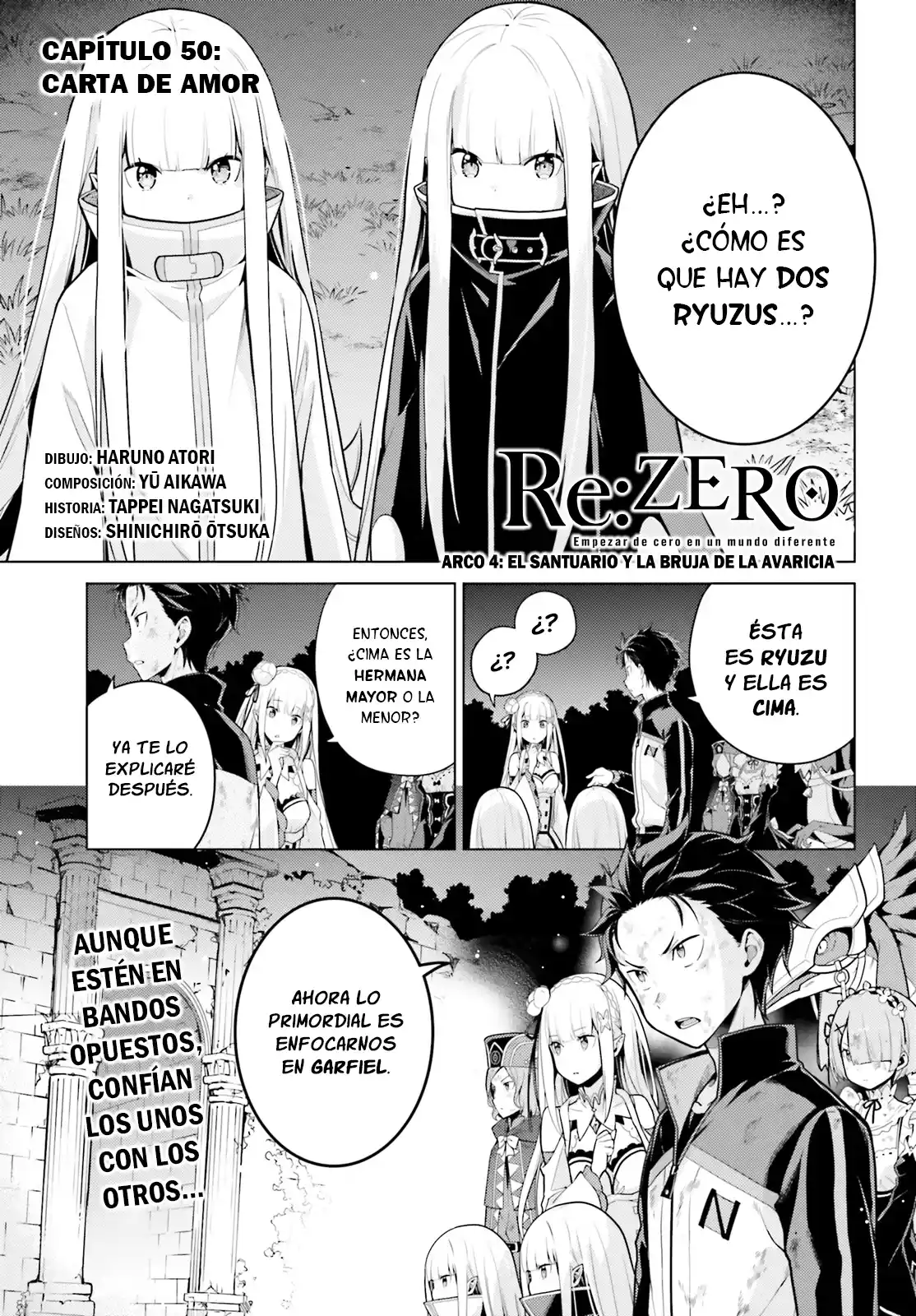 Re:Zero Kara Hajimeru Isekai Seikatsu Dai 4-shou - Seiiki To Gouyoku No Majo - Capítulo 50 - Página 3 - LectorTMOo