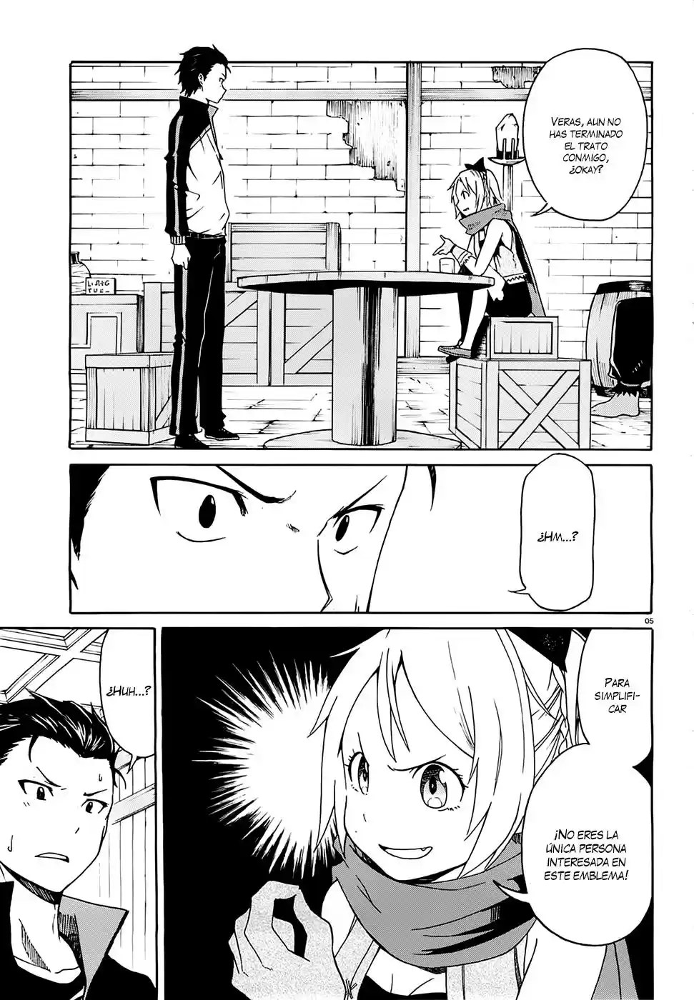 Re:Zero Kara Hajimeru Isekai Seikatsu: Daiisshou - Outo No Ichinichi-hen - Capítulo 5 - Página 6 - LectorTMOo