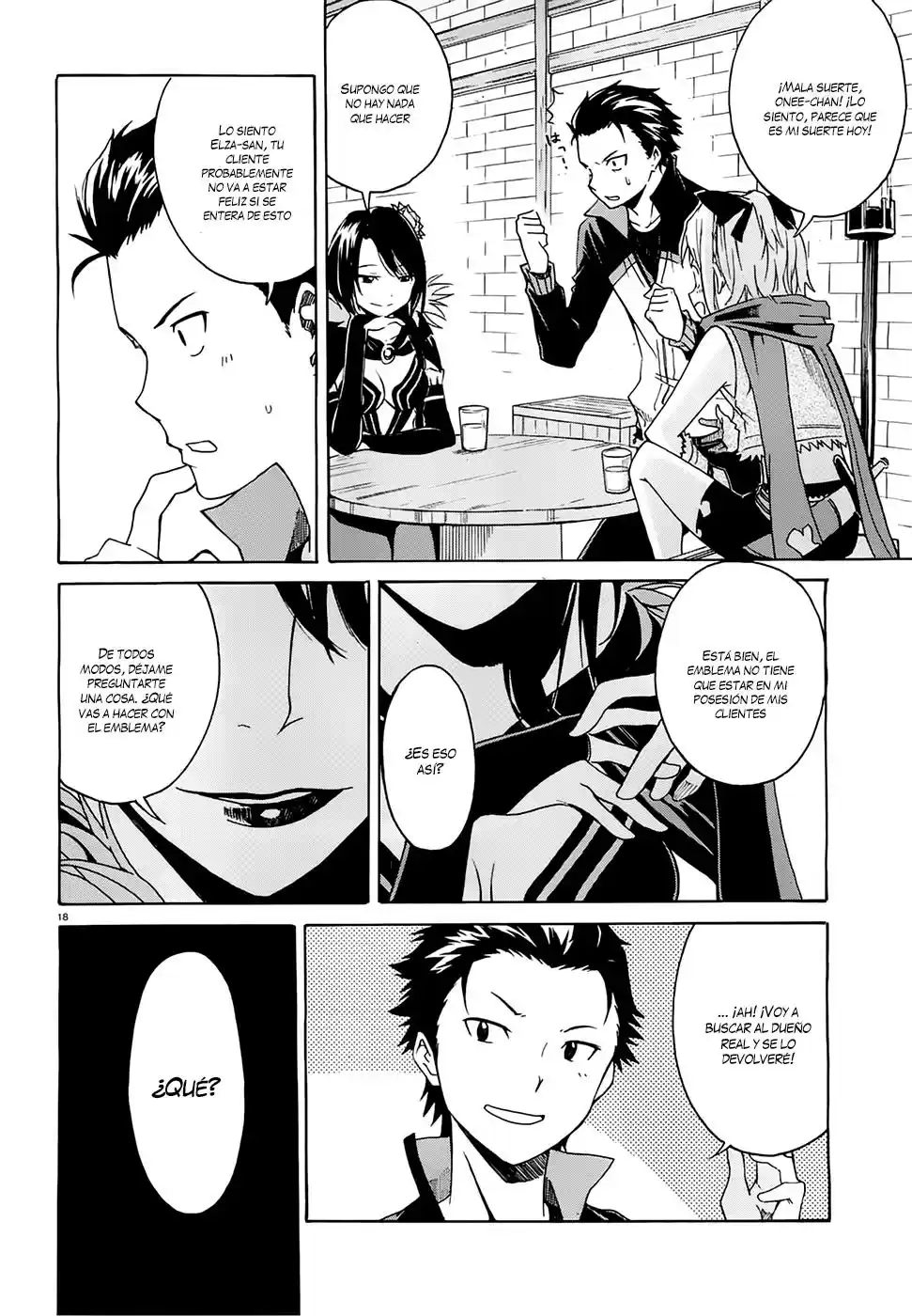 Re:Zero Kara Hajimeru Isekai Seikatsu: Daiisshou - Outo No Ichinichi-hen - Capítulo 5 - Página 19 - LectorTMOo
