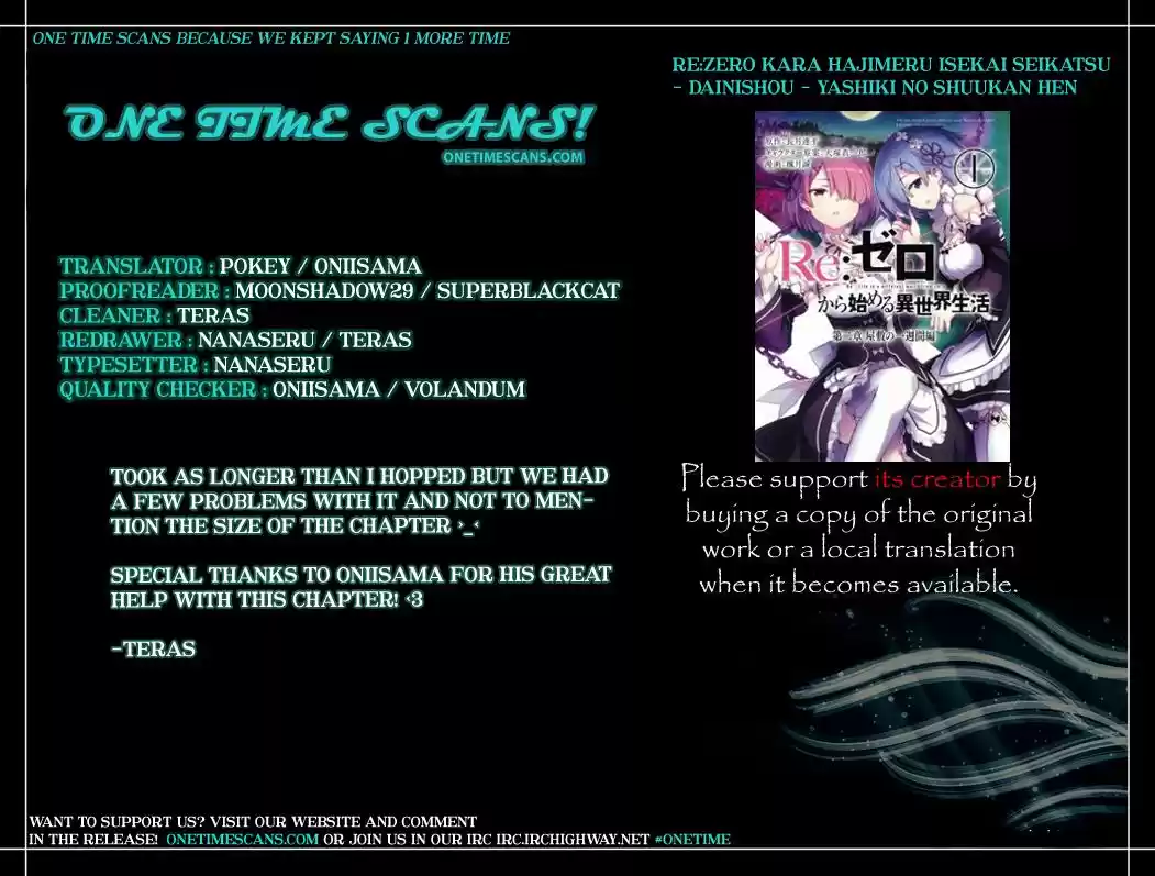 Re:Zero Kara Hajimeru Isekai Seikatsu - Dainishou - Yashiki No Isshuukan-Hen - Capítulo 1 - Página 46 - LectorTMOo
