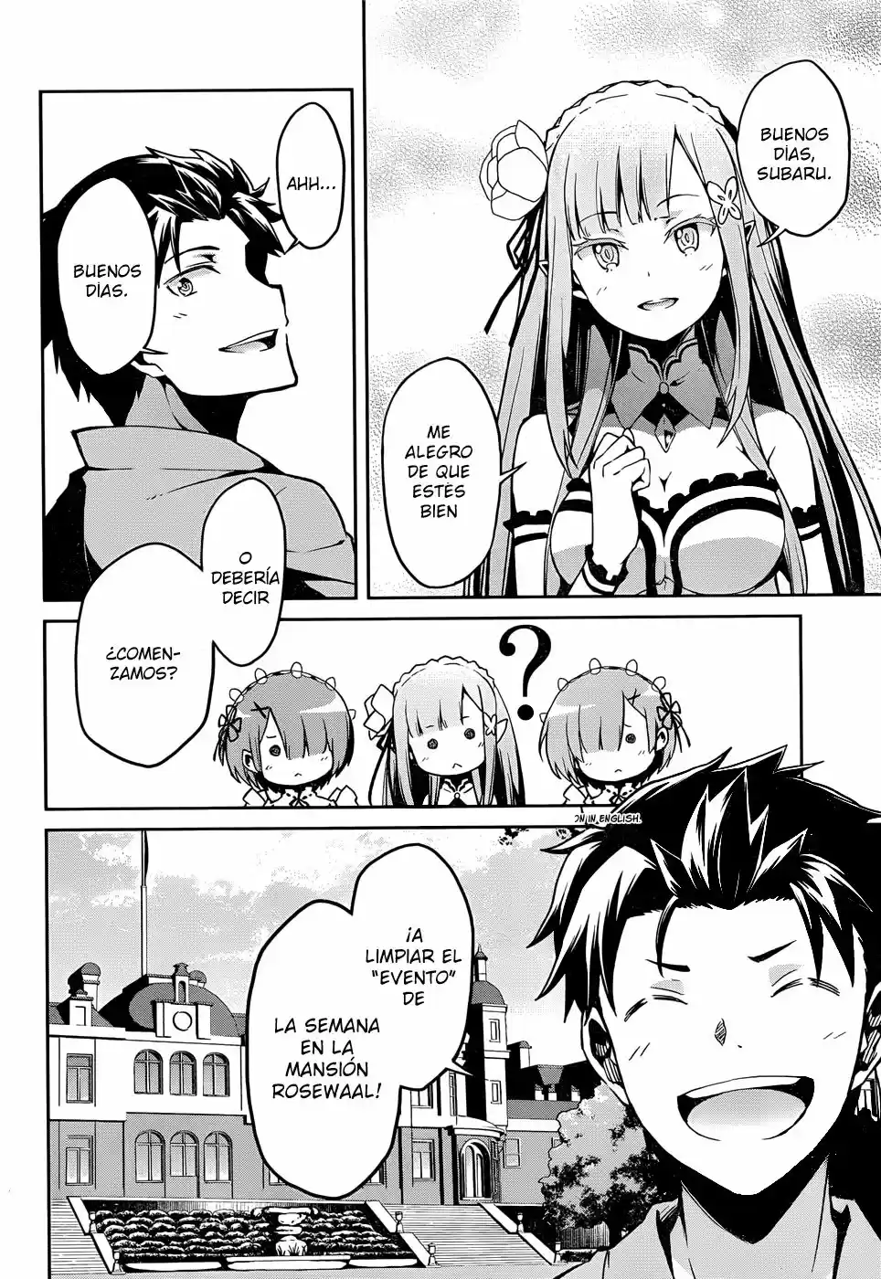 Re:Zero Kara Hajimeru Isekai Seikatsu - Dainishou - Yashiki No Isshuukan-Hen - Capítulo 13 - Página 7 - LectorTMOo