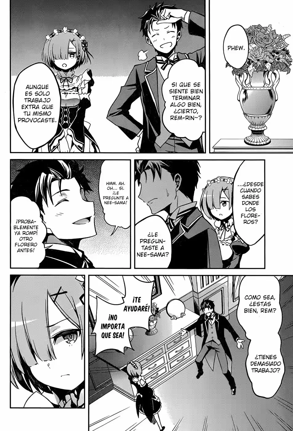 Re:Zero Kara Hajimeru Isekai Seikatsu - Dainishou - Yashiki No Isshuukan-Hen - Capítulo 13 - Página 17 - LectorTMOo