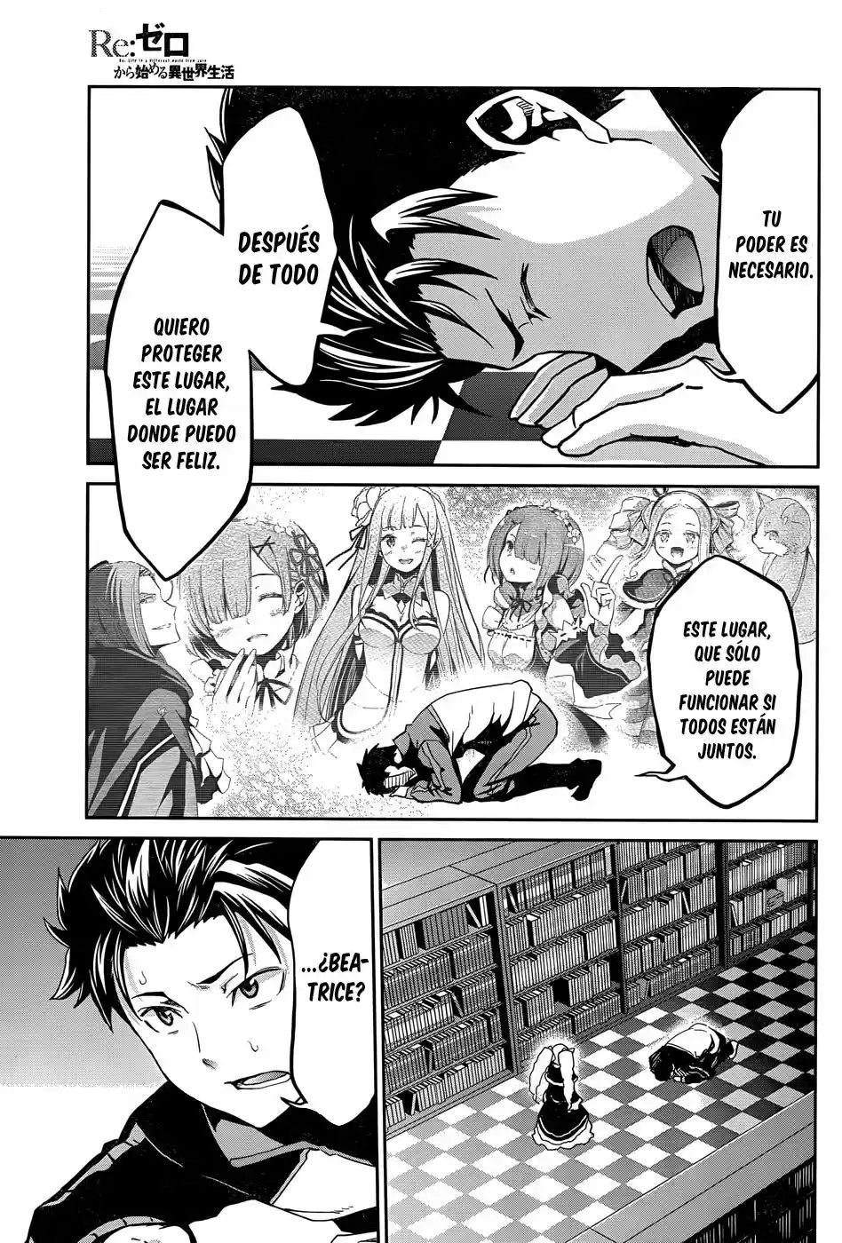 Re:Zero Kara Hajimeru Isekai Seikatsu - Dainishou - Yashiki No Isshuukan-Hen - Capítulo 14 - Página 6 - LectorTMOo