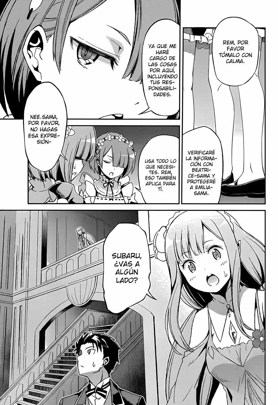 Re:Zero Kara Hajimeru Isekai Seikatsu - Dainishou - Yashiki No Isshuukan-Hen - Capítulo 16 - Página 18 - LectorTMOo