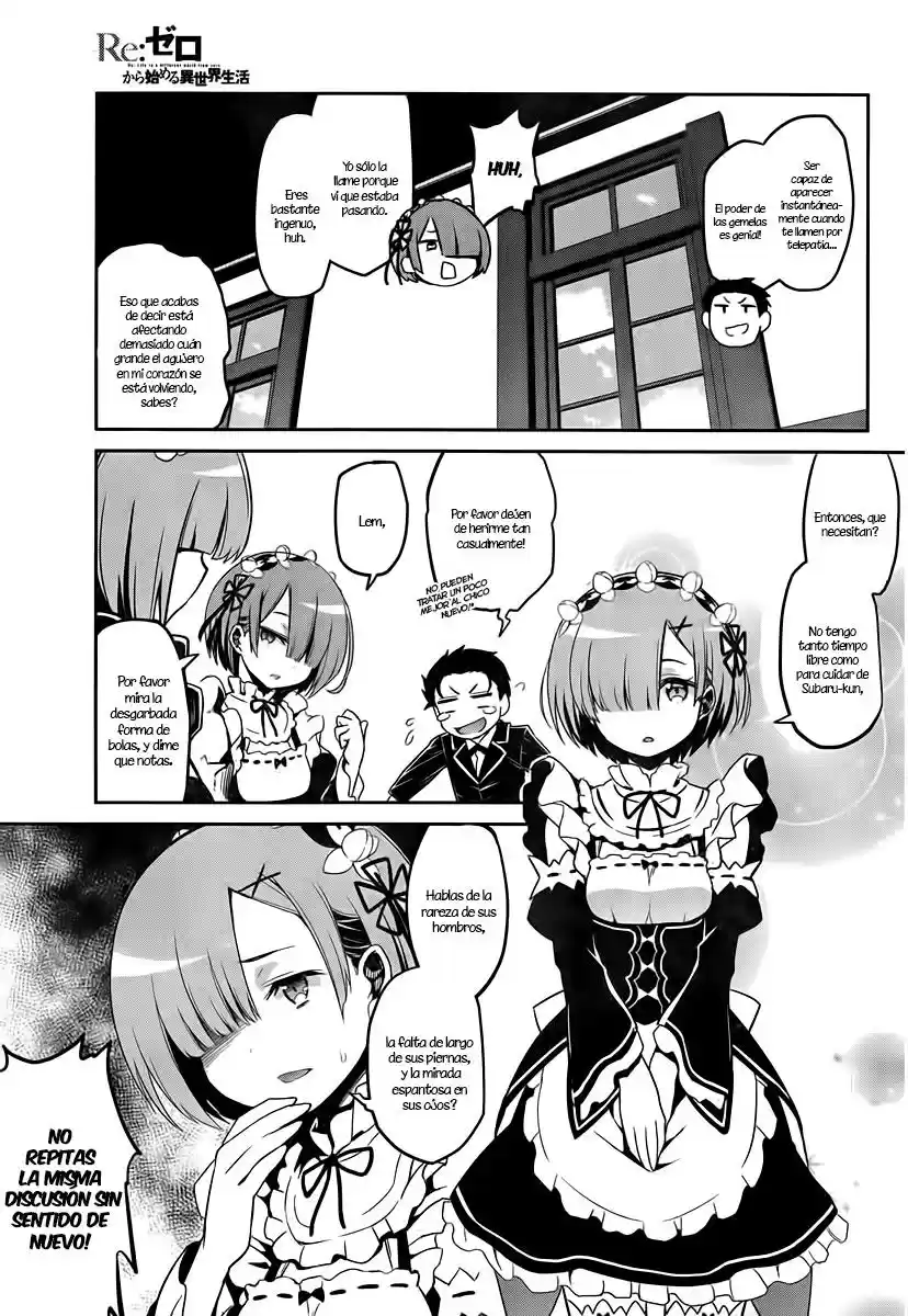 Re:Zero Kara Hajimeru Isekai Seikatsu - Dainishou - Yashiki No Isshuukan-Hen - Capítulo 3 - Página 9 - LectorTMOo