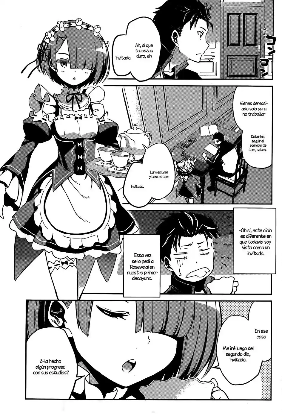 Re:Zero Kara Hajimeru Isekai Seikatsu - Dainishou - Yashiki No Isshuukan-Hen - Capítulo 8 - Página 5 - LectorTMOo