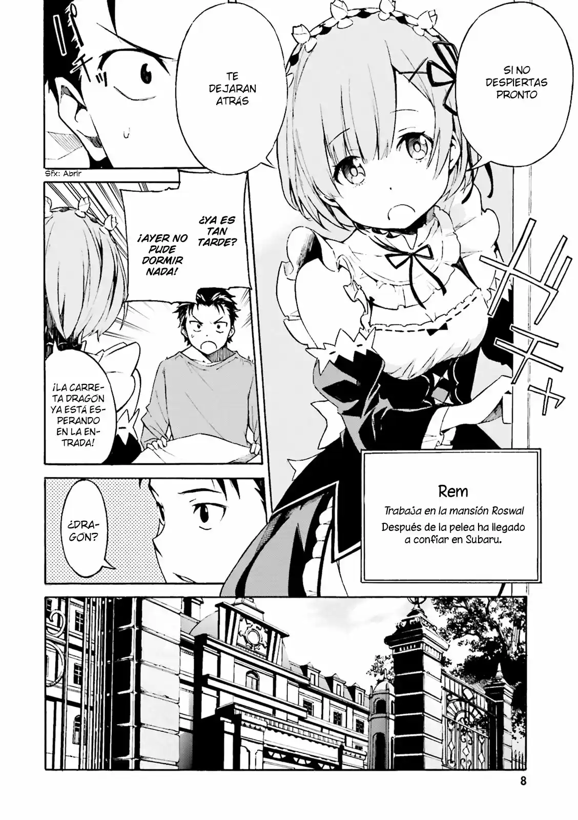 Re:Zero Kara Hajimeru Isekai Seikatsu - Daisanshou - Truth Of Zero - Capítulo 1 - Página 8 - LectorTMOo