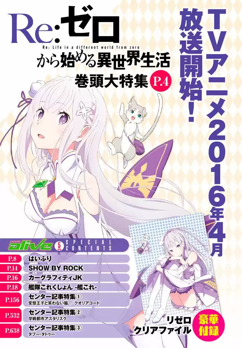 Re:Zero Kara Hajimeru Isekai Seikatsu - Daisanshou - Truth Of Zero - Capítulo 11 - Página 1 - LectorTMOo