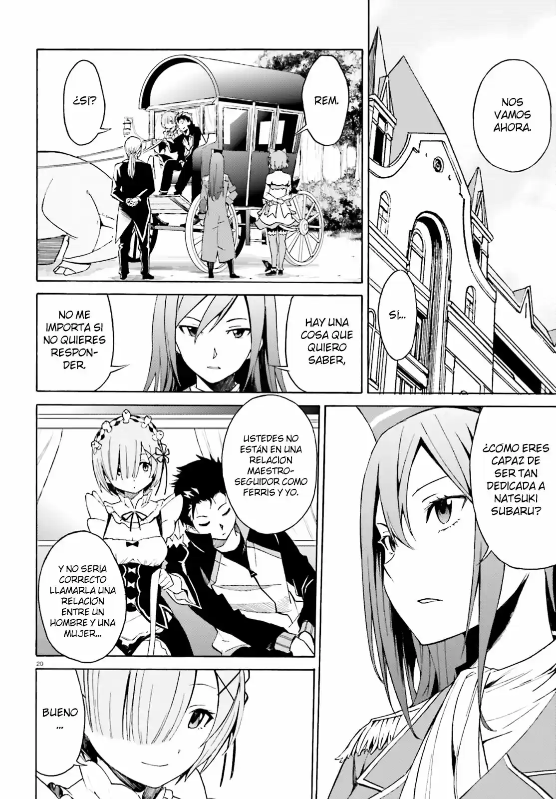 Re:Zero Kara Hajimeru Isekai Seikatsu - Daisanshou - Truth Of Zero - Capítulo 13 - Página 20 - LectorTMOo