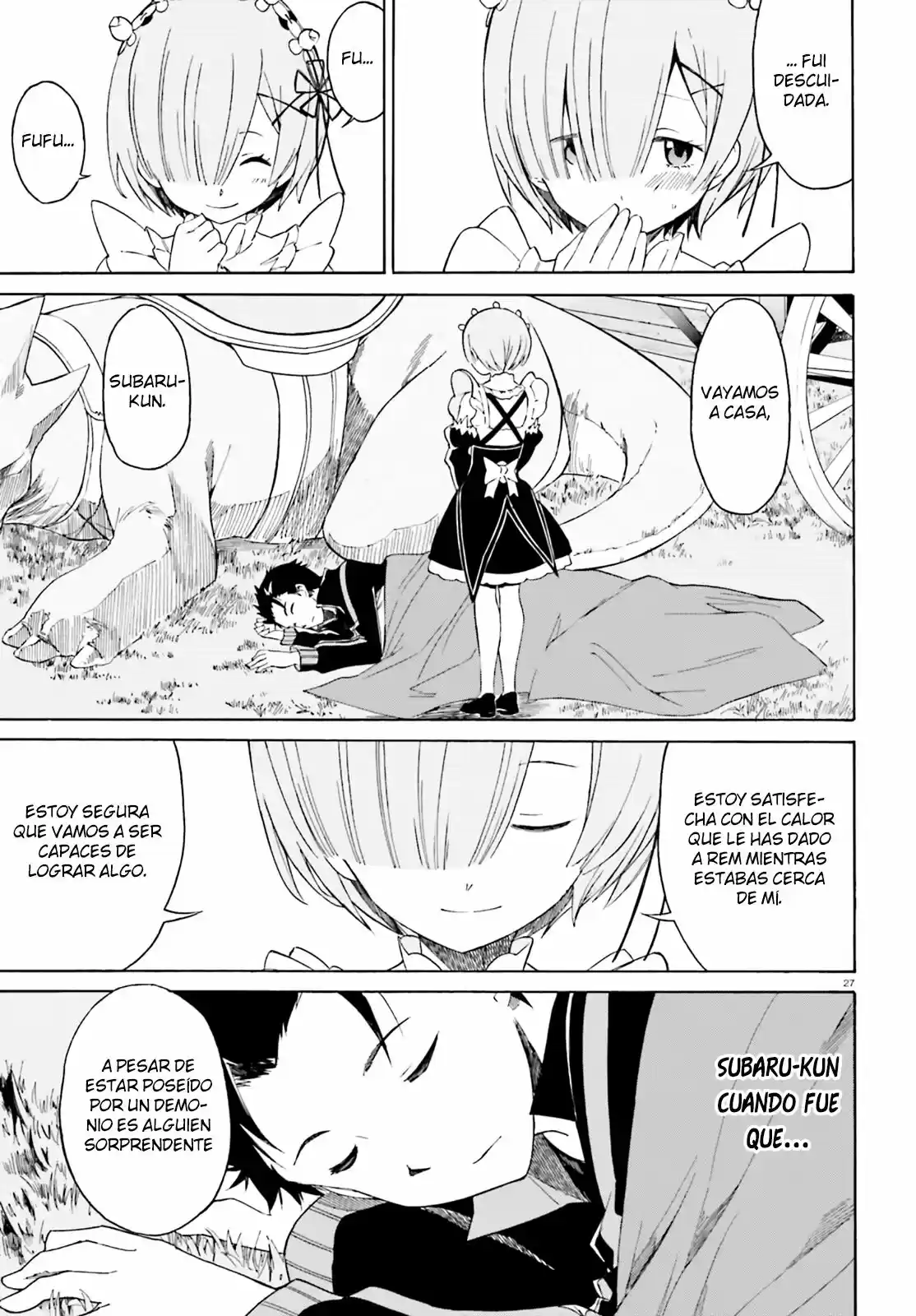 Re:Zero Kara Hajimeru Isekai Seikatsu - Daisanshou - Truth Of Zero - Capítulo 13 - Página 27 - LectorTMOo