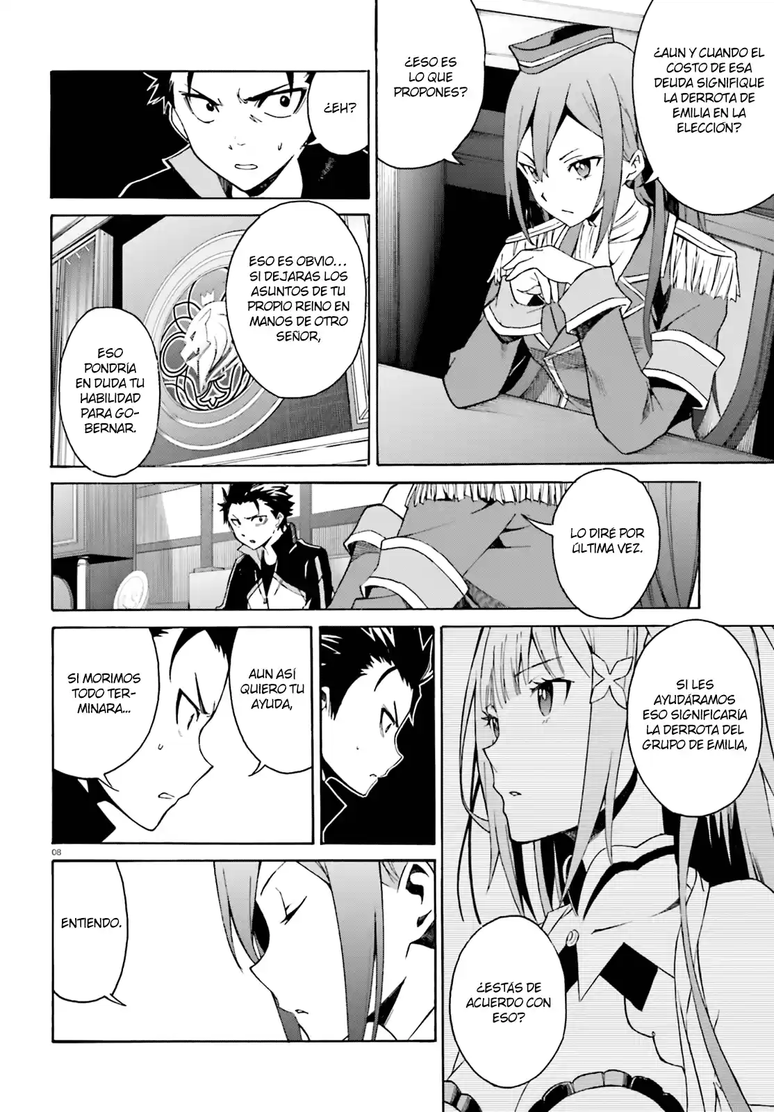 Re:Zero Kara Hajimeru Isekai Seikatsu - Daisanshou - Truth Of Zero - Capítulo 16 - Página 9 - LectorTMOo