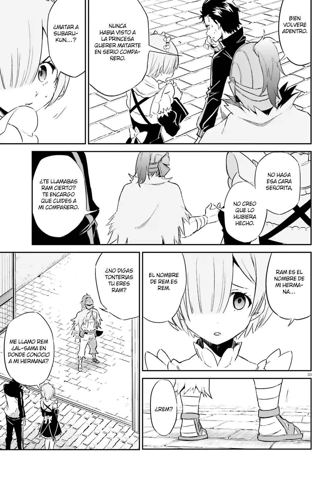 Re:Zero Kara Hajimeru Isekai Seikatsu - Daisanshou - Truth Of Zero - Capítulo 16 - Página 34 - LectorTMOo