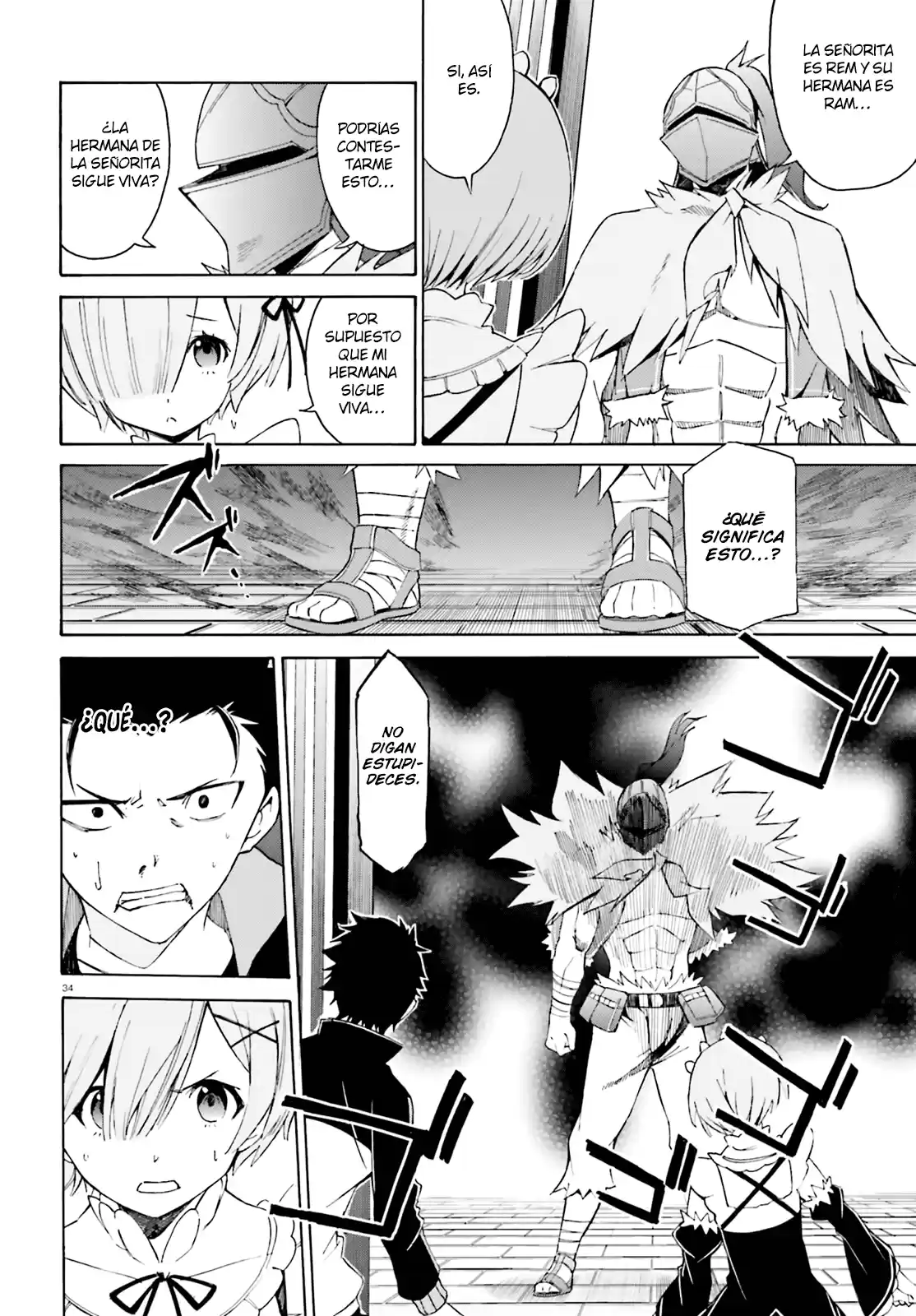 Re:Zero Kara Hajimeru Isekai Seikatsu - Daisanshou - Truth Of Zero - Capítulo 16 - Página 35 - LectorTMOo