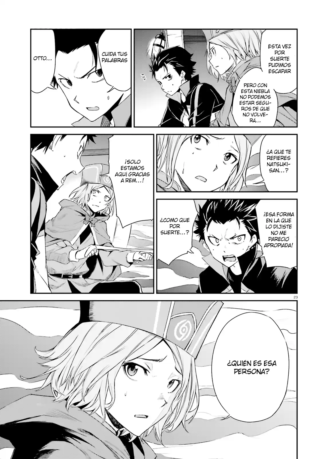 Re:Zero Kara Hajimeru Isekai Seikatsu - Daisanshou - Truth Of Zero - Capítulo 18 - Página 23 - LectorTMOo