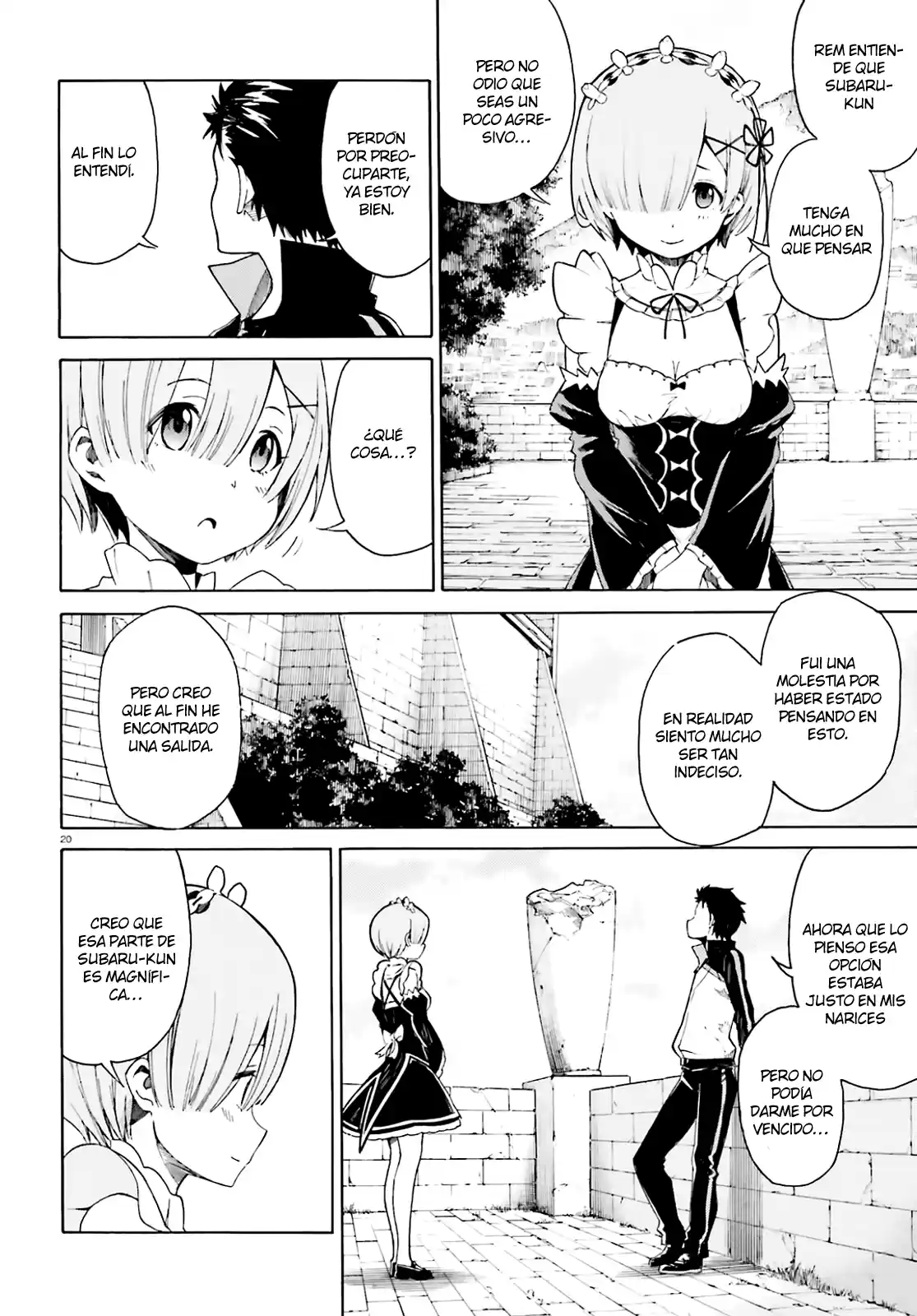 Re:Zero Kara Hajimeru Isekai Seikatsu - Daisanshou - Truth Of Zero - Capítulo 21 - Página 20 - LectorTMOo