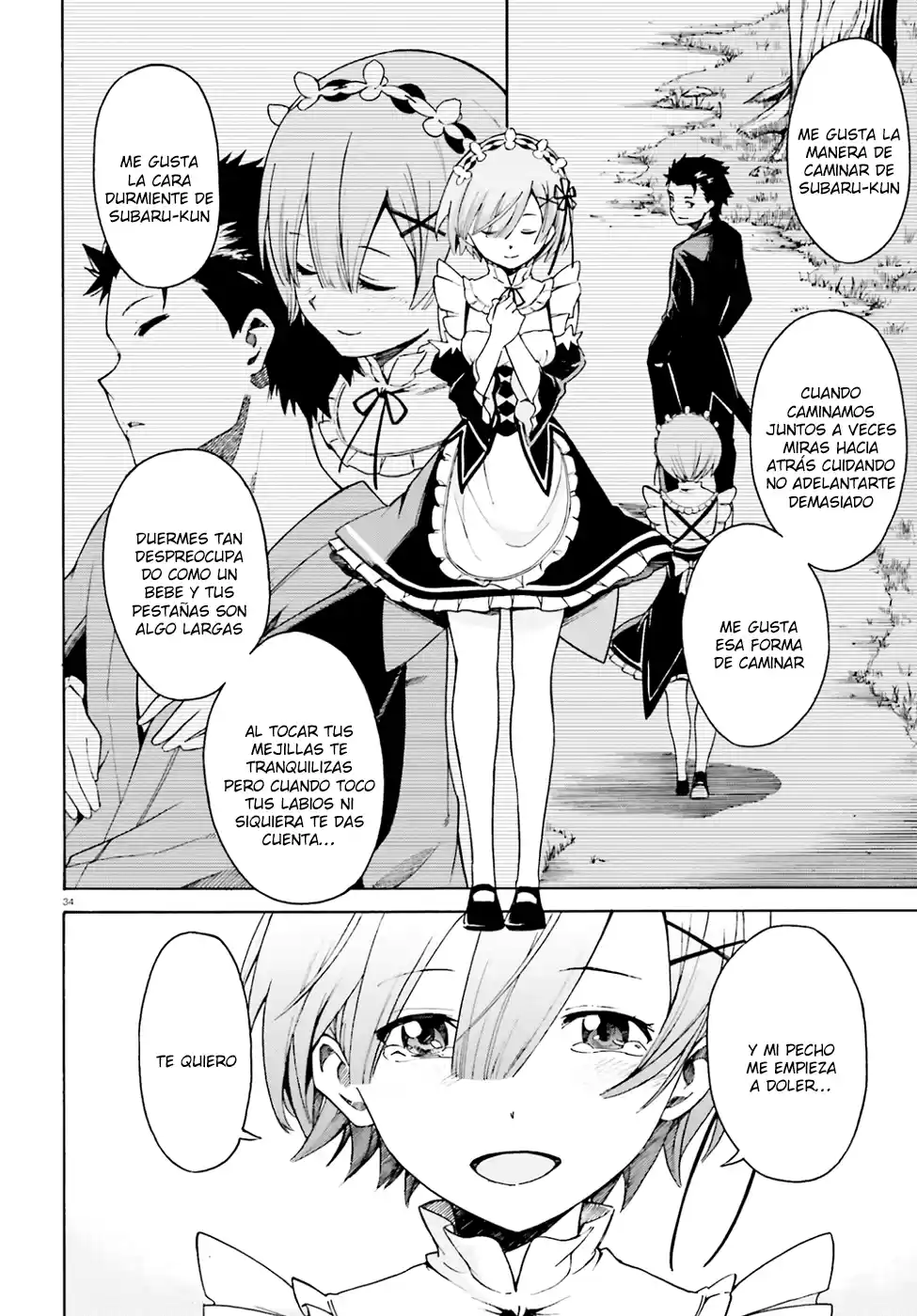 Re:Zero Kara Hajimeru Isekai Seikatsu - Daisanshou - Truth Of Zero - Capítulo 22 - Página 35 - LectorTMOo