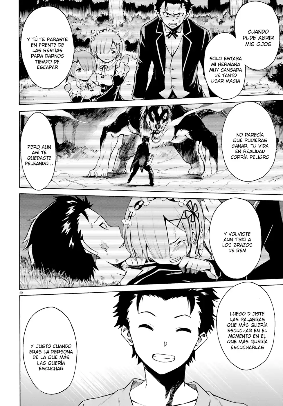 Re:Zero Kara Hajimeru Isekai Seikatsu - Daisanshou - Truth Of Zero - Capítulo 22 - Página 40 - LectorTMOo