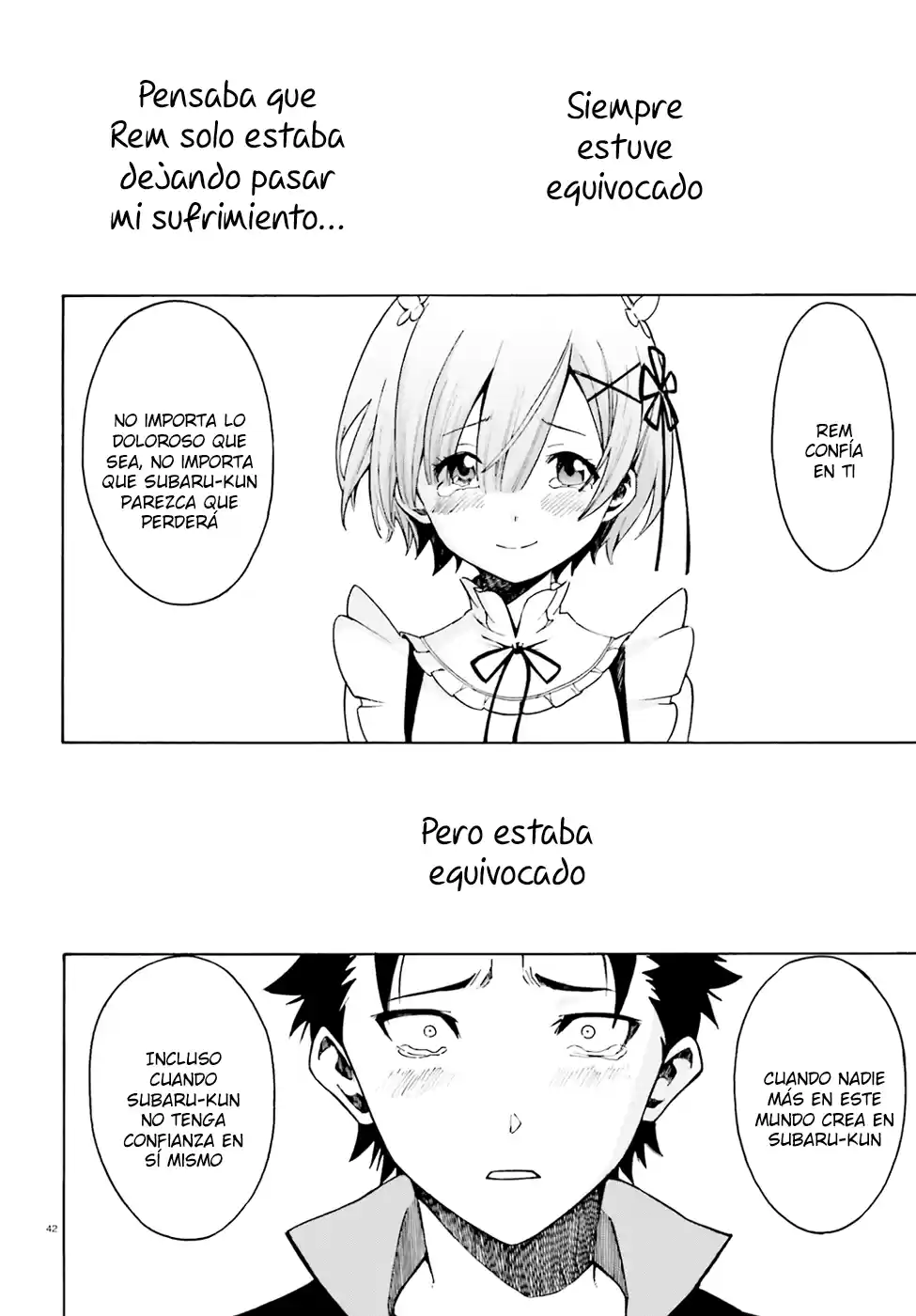 Re:Zero Kara Hajimeru Isekai Seikatsu - Daisanshou - Truth Of Zero - Capítulo 22 - Página 42 - LectorTMOo