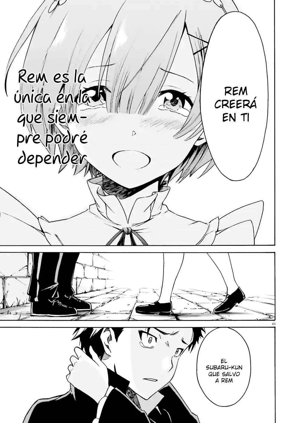 Re:Zero Kara Hajimeru Isekai Seikatsu - Daisanshou - Truth Of Zero - Capítulo 22 - Página 43 - LectorTMOo