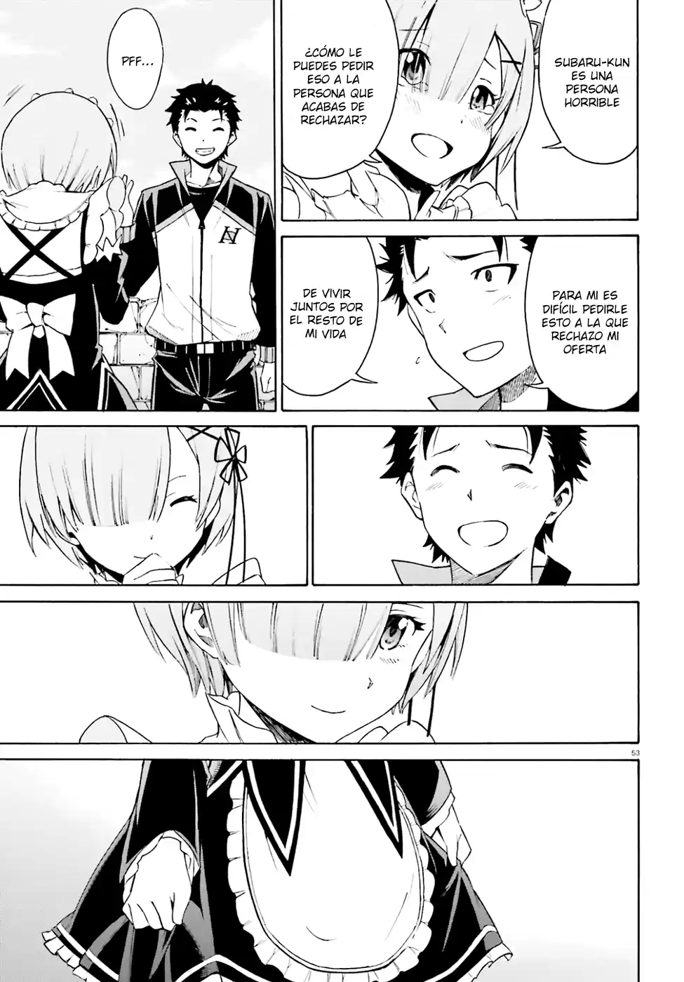 Re:Zero Kara Hajimeru Isekai Seikatsu - Daisanshou - Truth Of Zero - Capítulo 22 - Página 52 - LectorTMOo