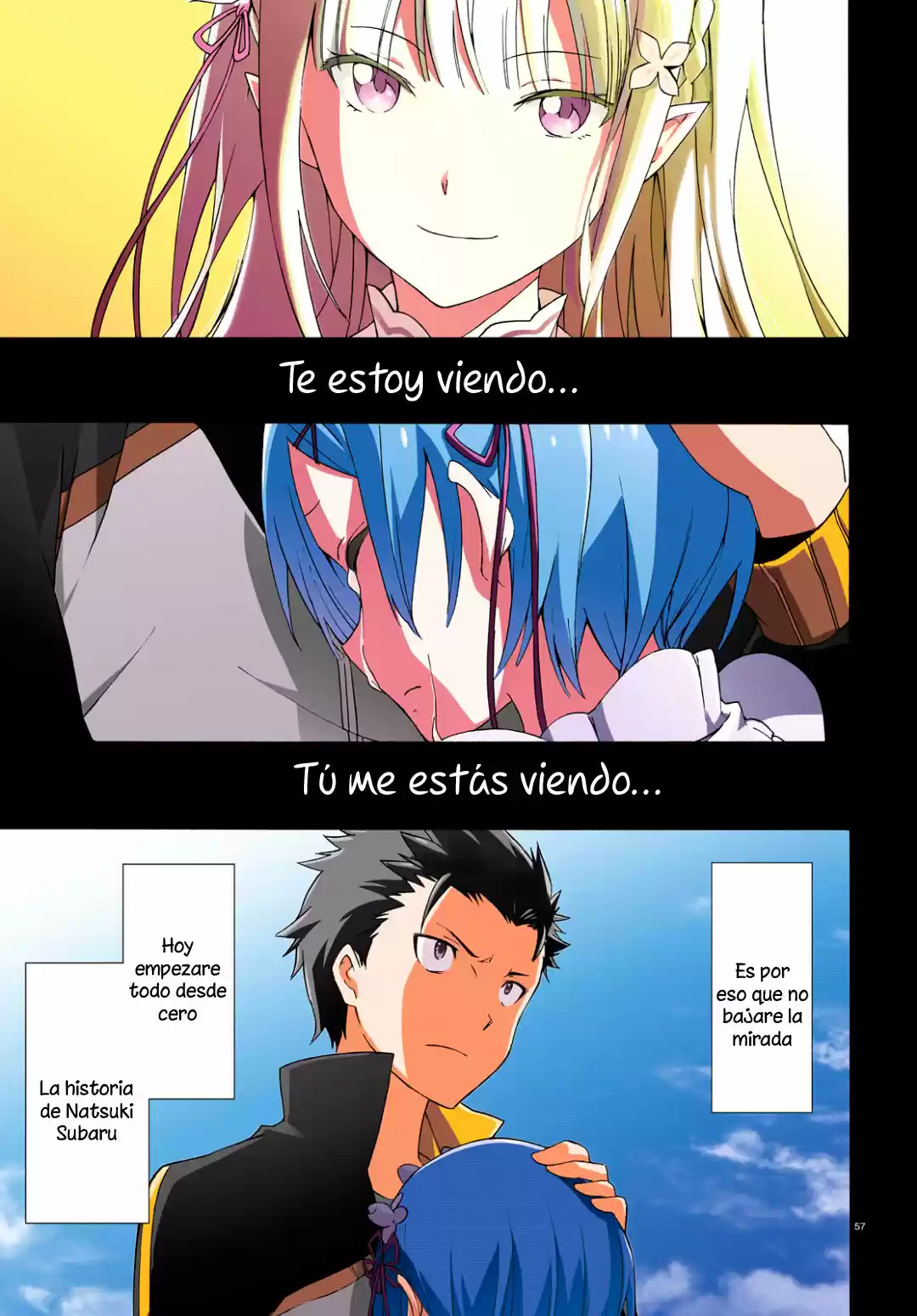 Re:Zero Kara Hajimeru Isekai Seikatsu - Daisanshou - Truth Of Zero - Capítulo 22 - Página 56 - LectorTMOo