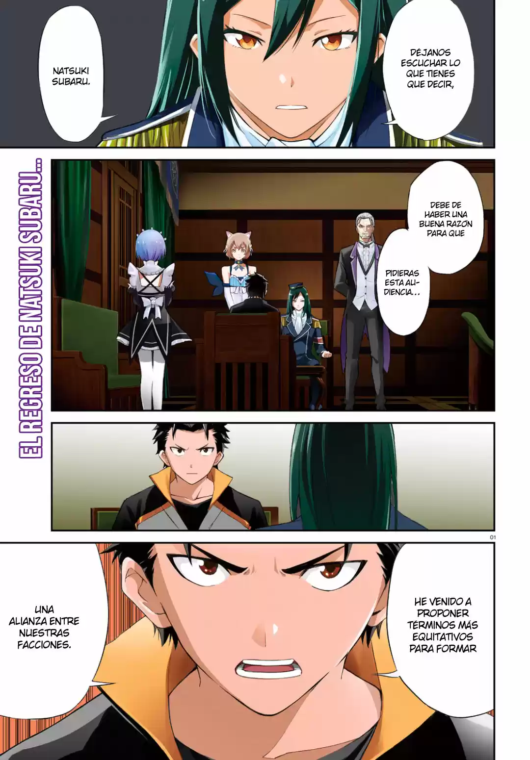 Re:Zero Kara Hajimeru Isekai Seikatsu - Daisanshou - Truth Of Zero - Capítulo 23 - Página 2 - LectorTMOo