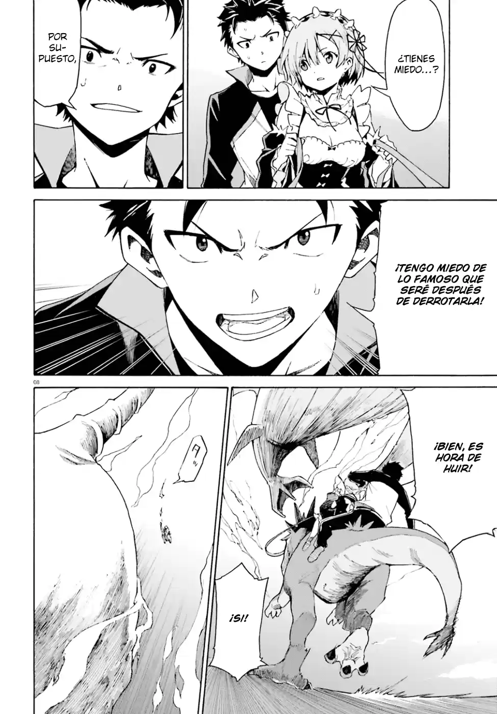 Re:Zero Kara Hajimeru Isekai Seikatsu - Daisanshou - Truth Of Zero - Capítulo 26 - Página 8 - LectorTMOo